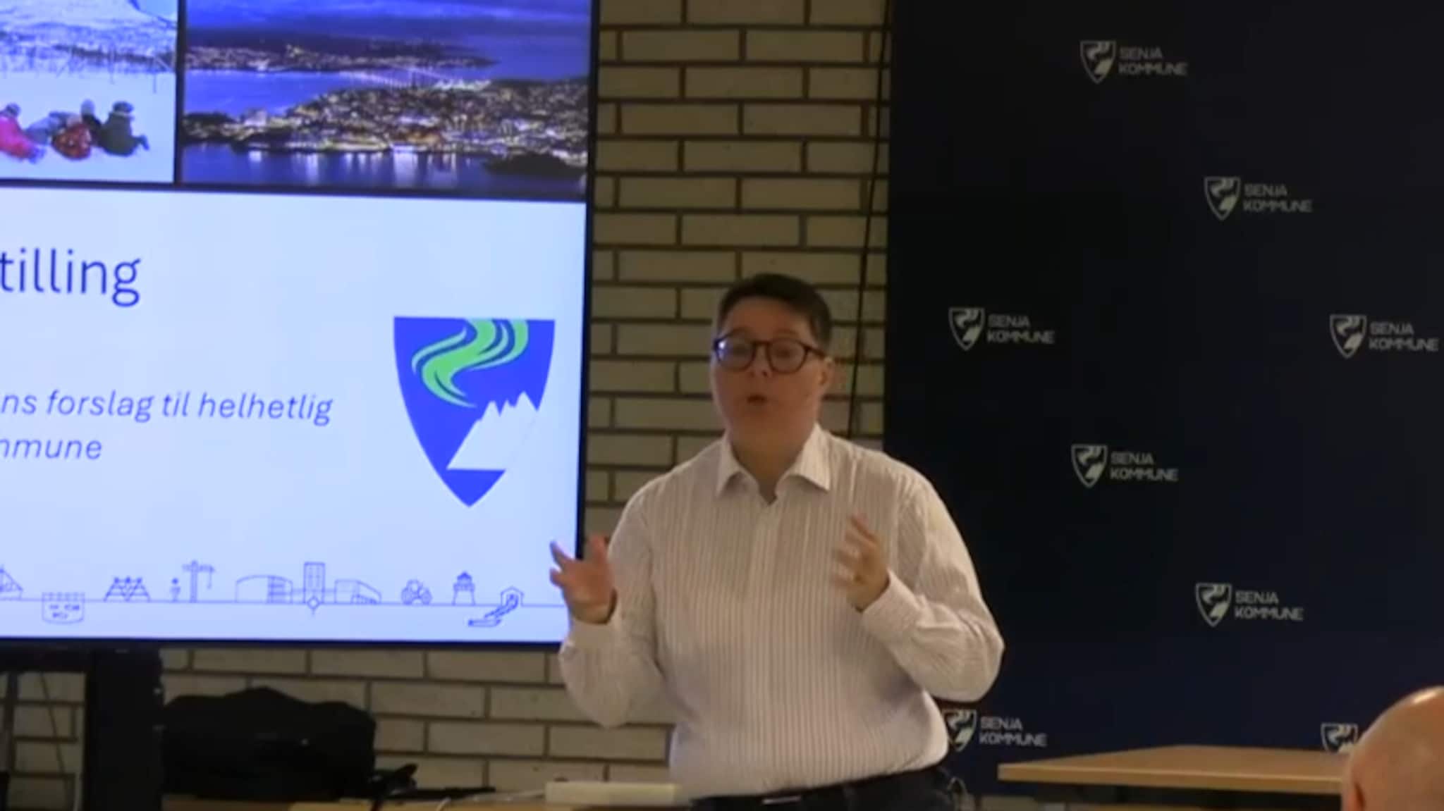 Opptak: Orienterte om omstillinga i Senja kommune