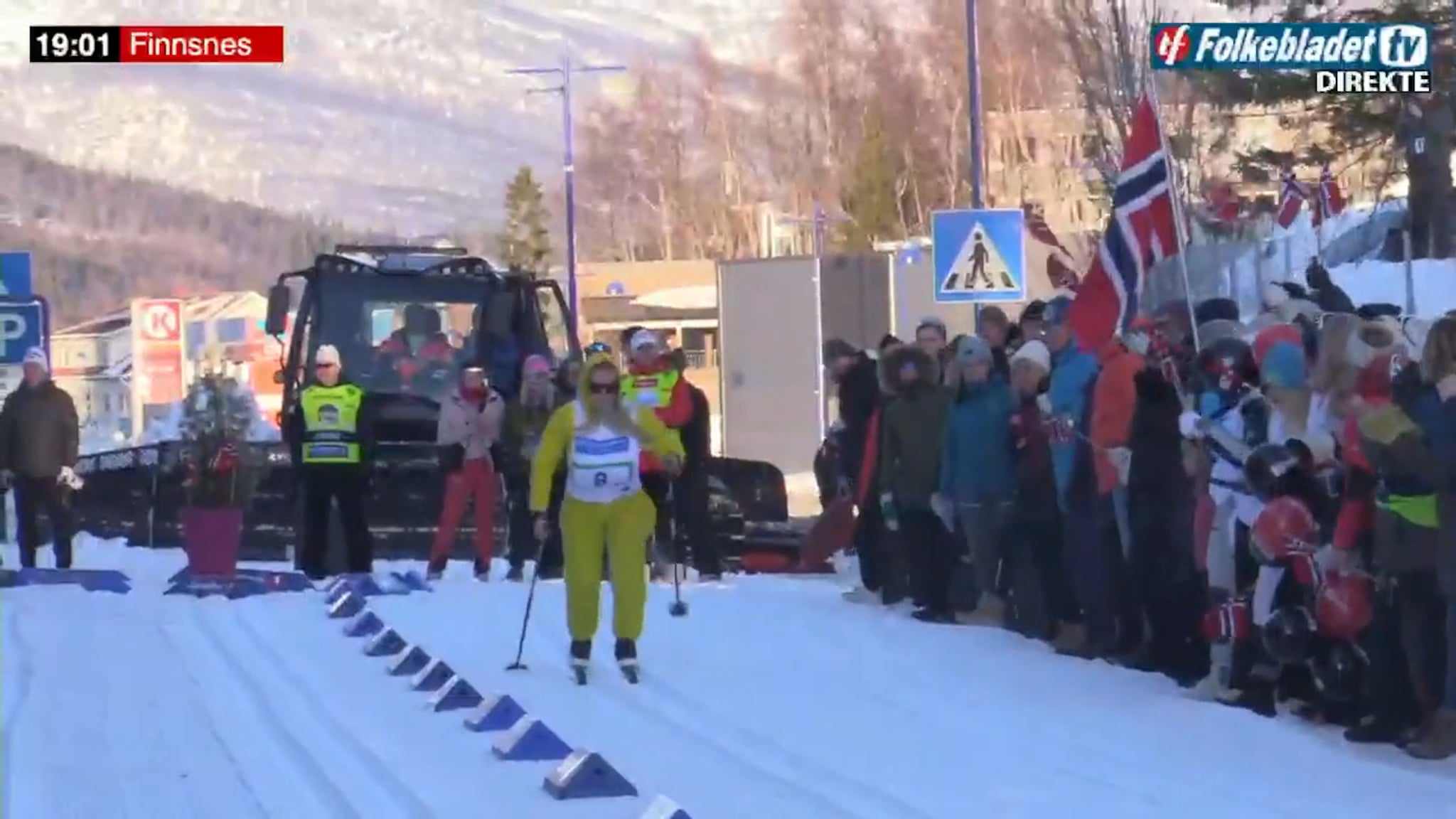 Opptak: Sprintstafett i sentrum