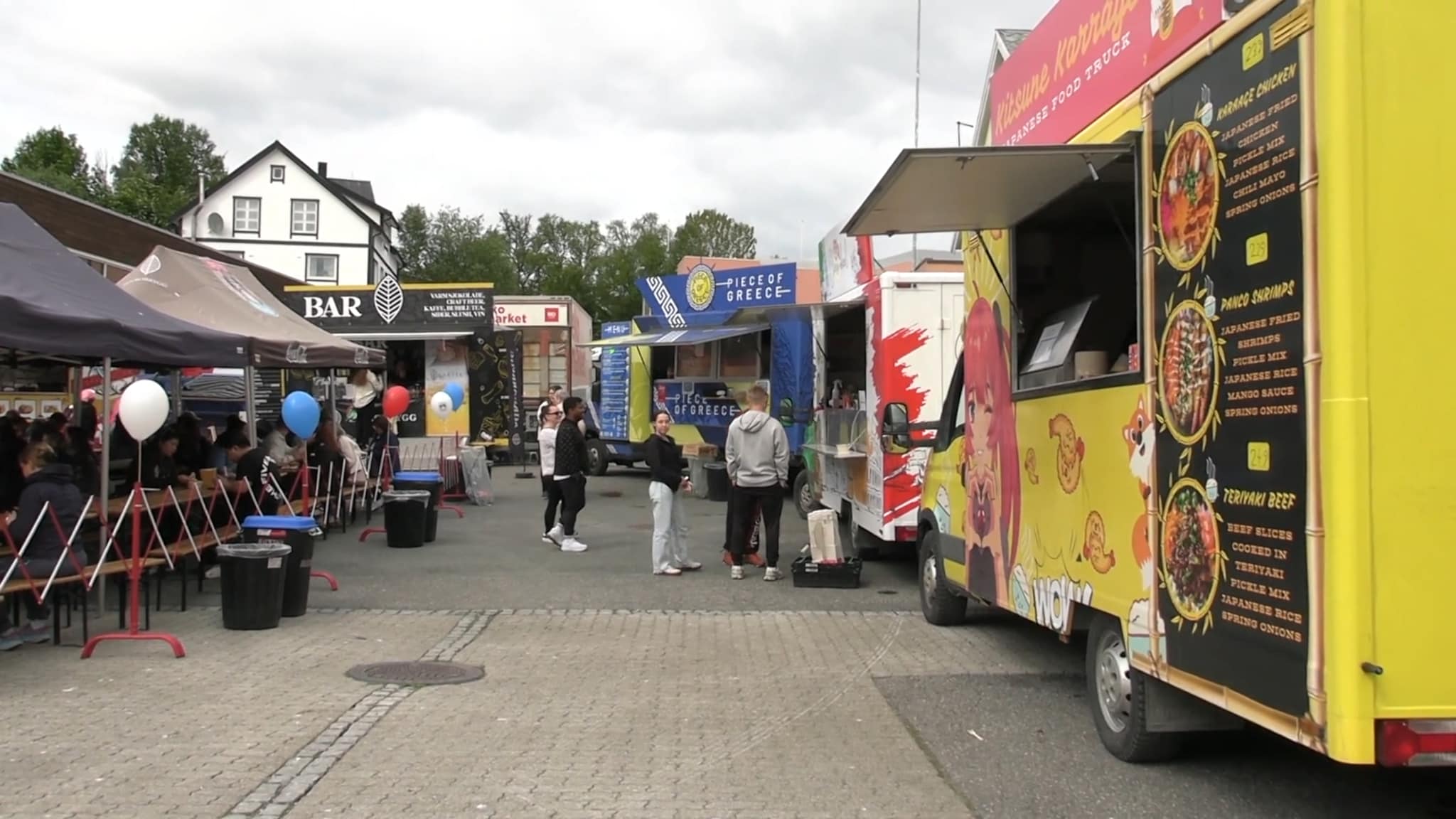 Klart for Food Truck festival