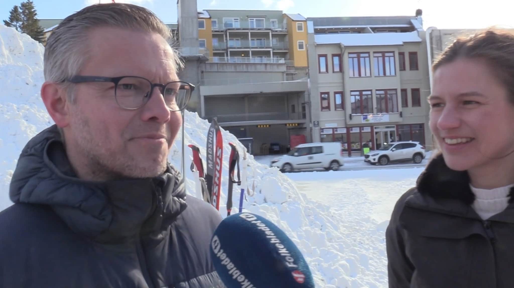 Skisprint i sentrum: – Vi har ett mål. Det er å slå Salmar