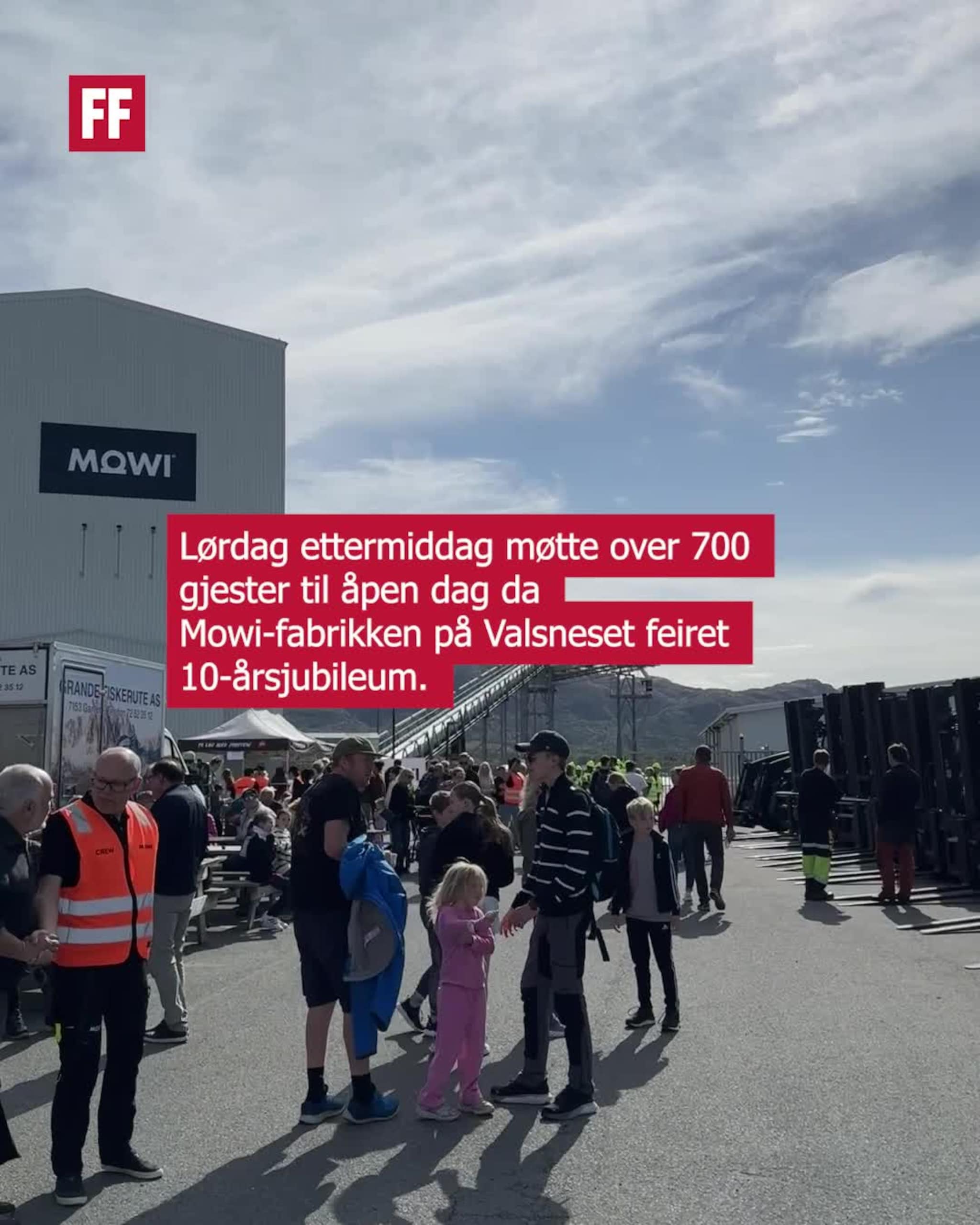 Over 700 tilskuere møtte opp for å feire 10-åringen