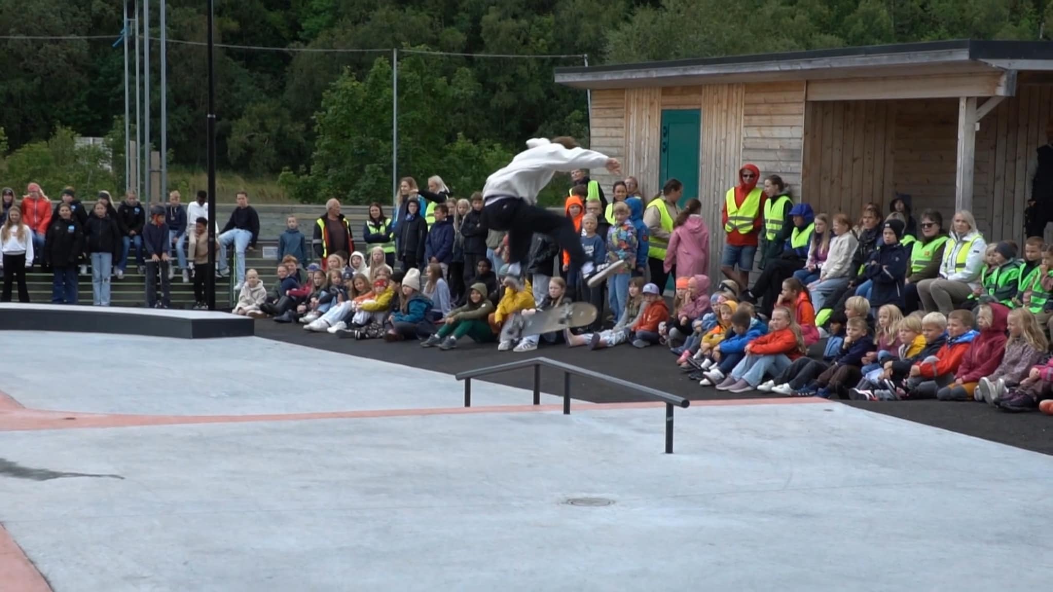 Åpning av skateparken i Bjugn