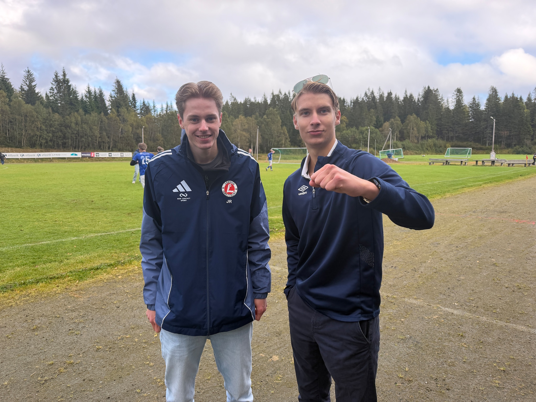 To supportere fikk kommentere lokaloppgjøret mellom Vanvik og Leksvik