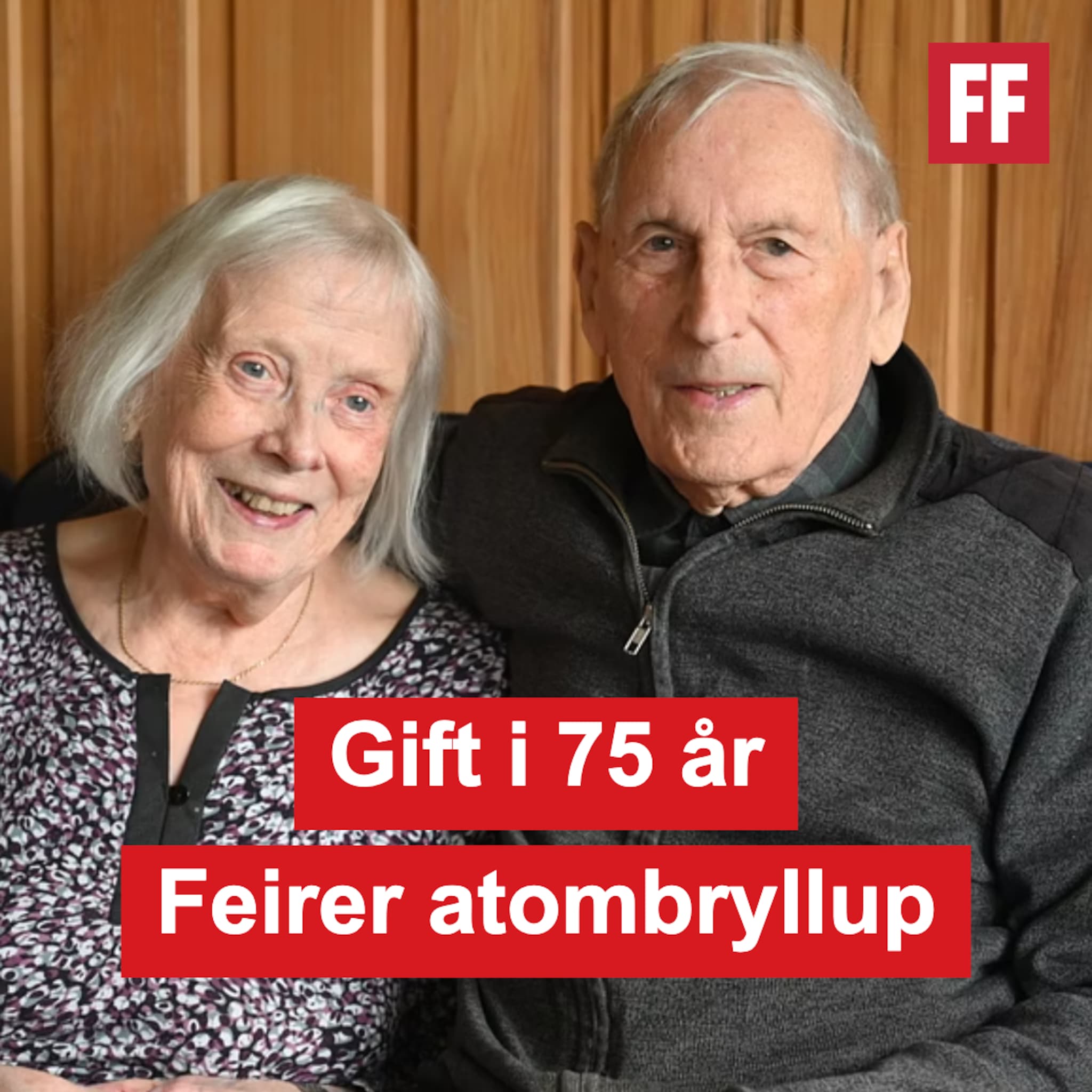 Skal feire atombryllupsdag