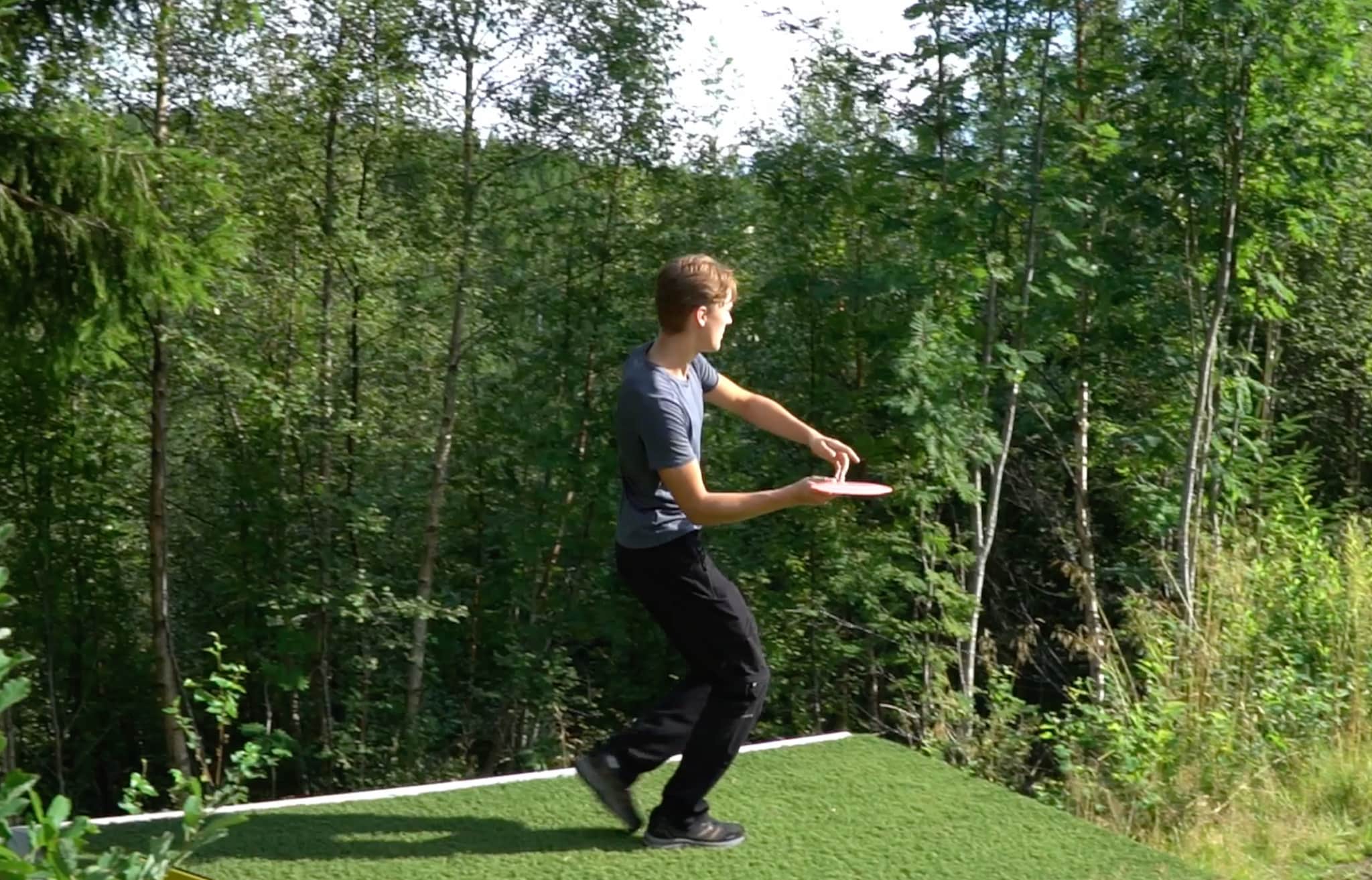 Diskgolf på Granlund