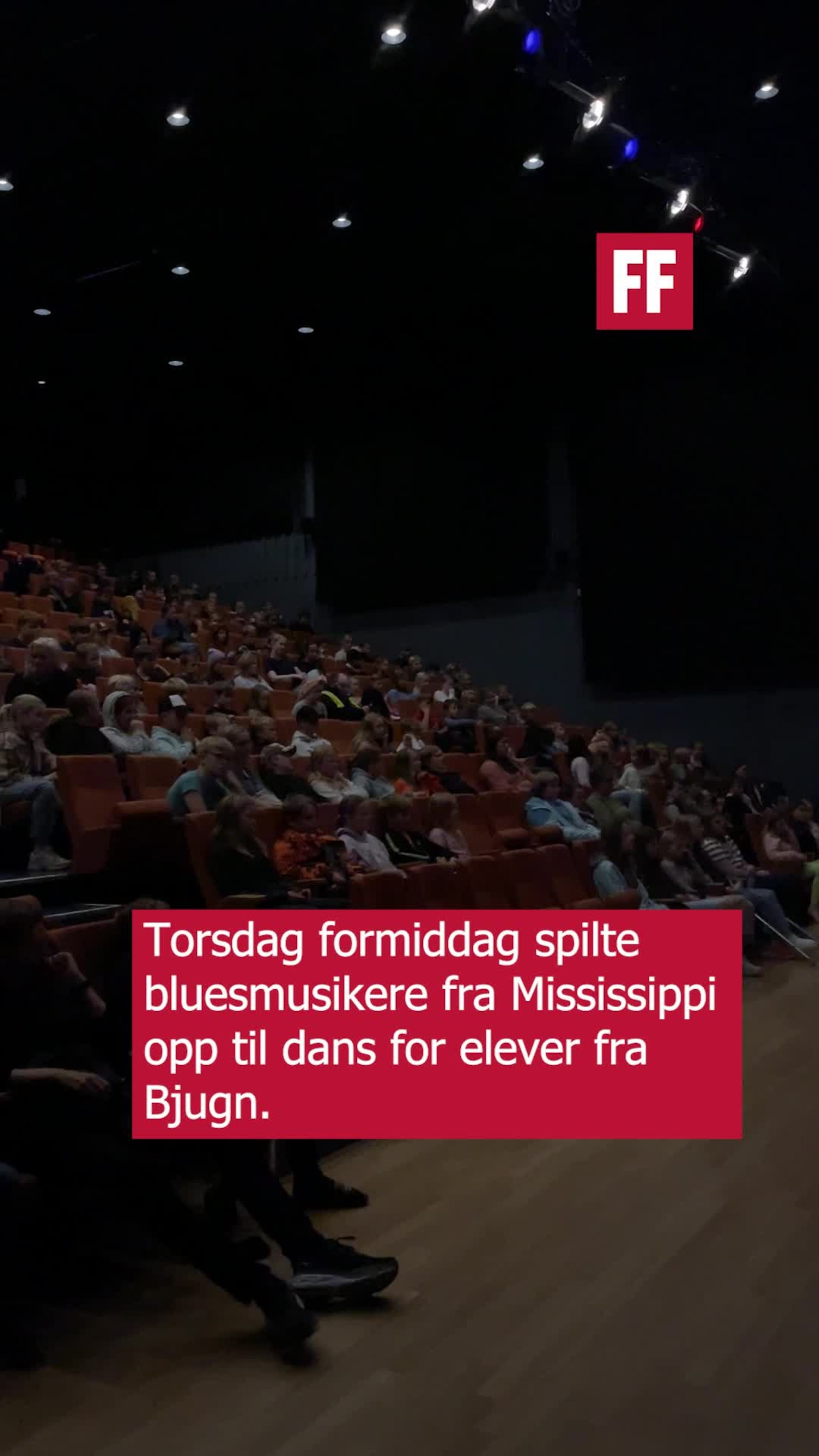 Internasjonalt band spilte for Bjugn-ungdommen