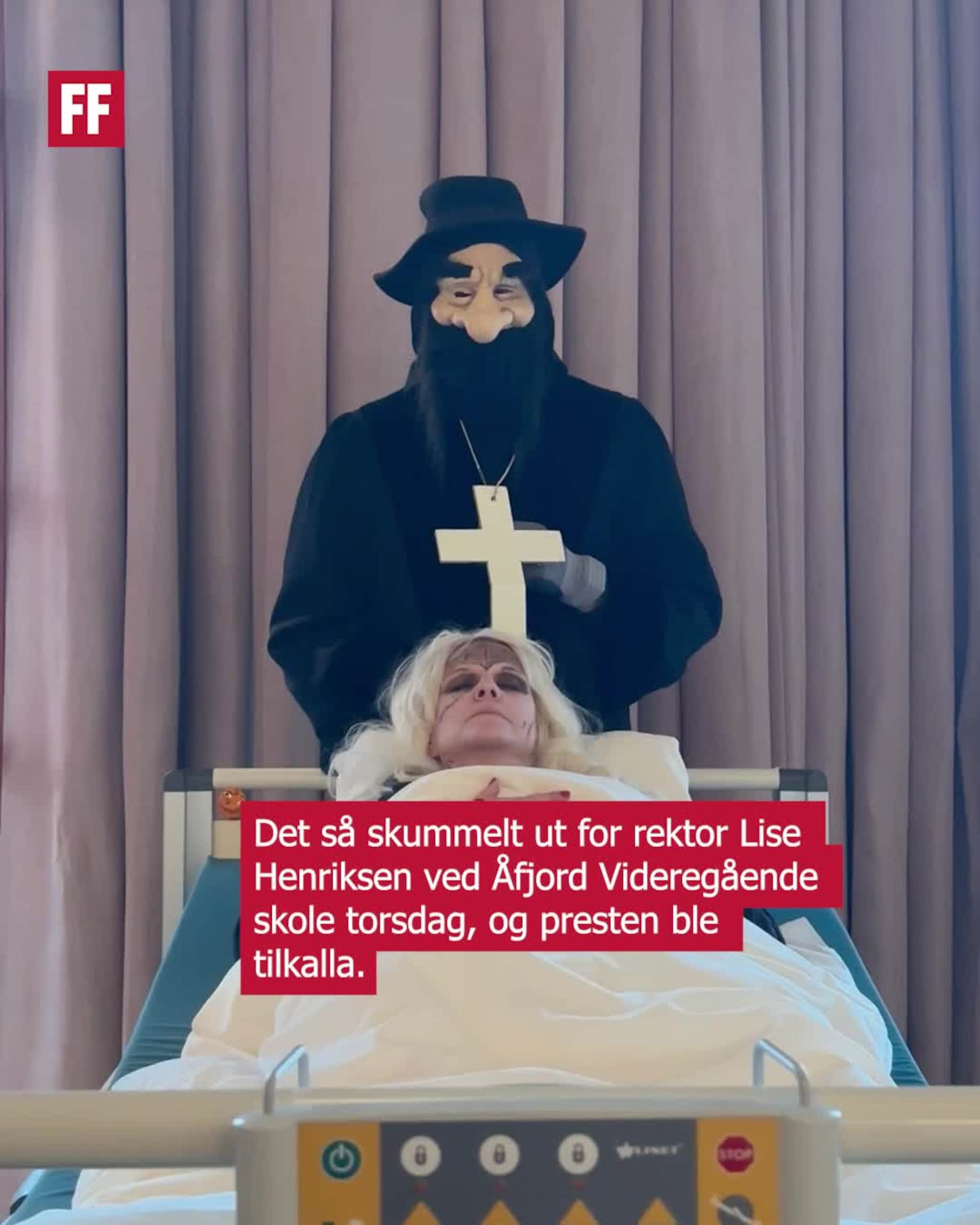 Her tar de halloween på alvor