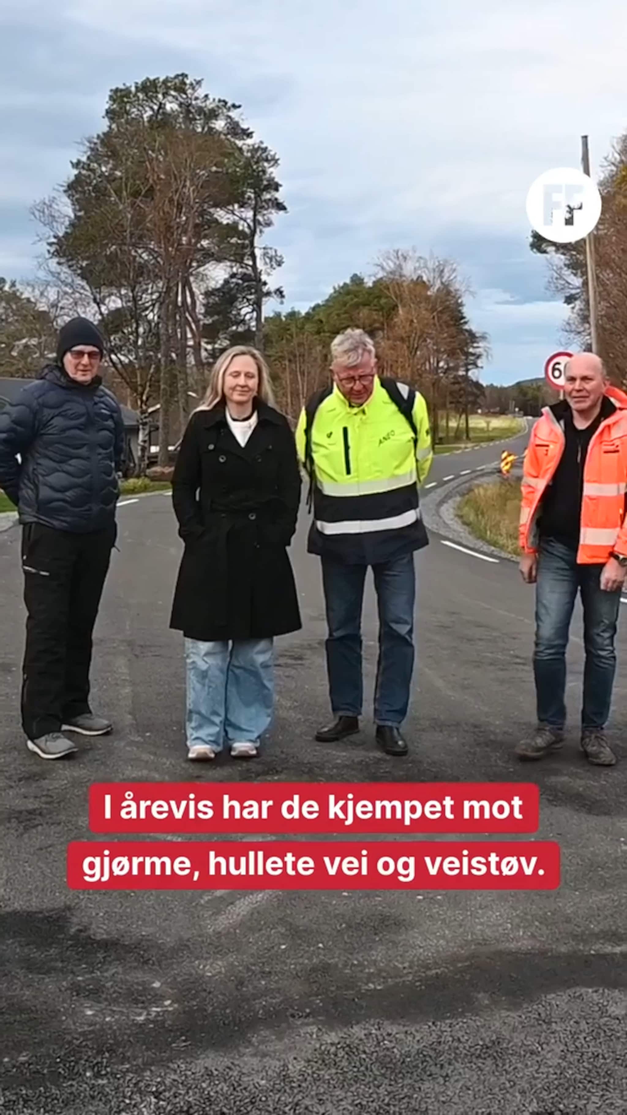 Feiret ny asfalt
