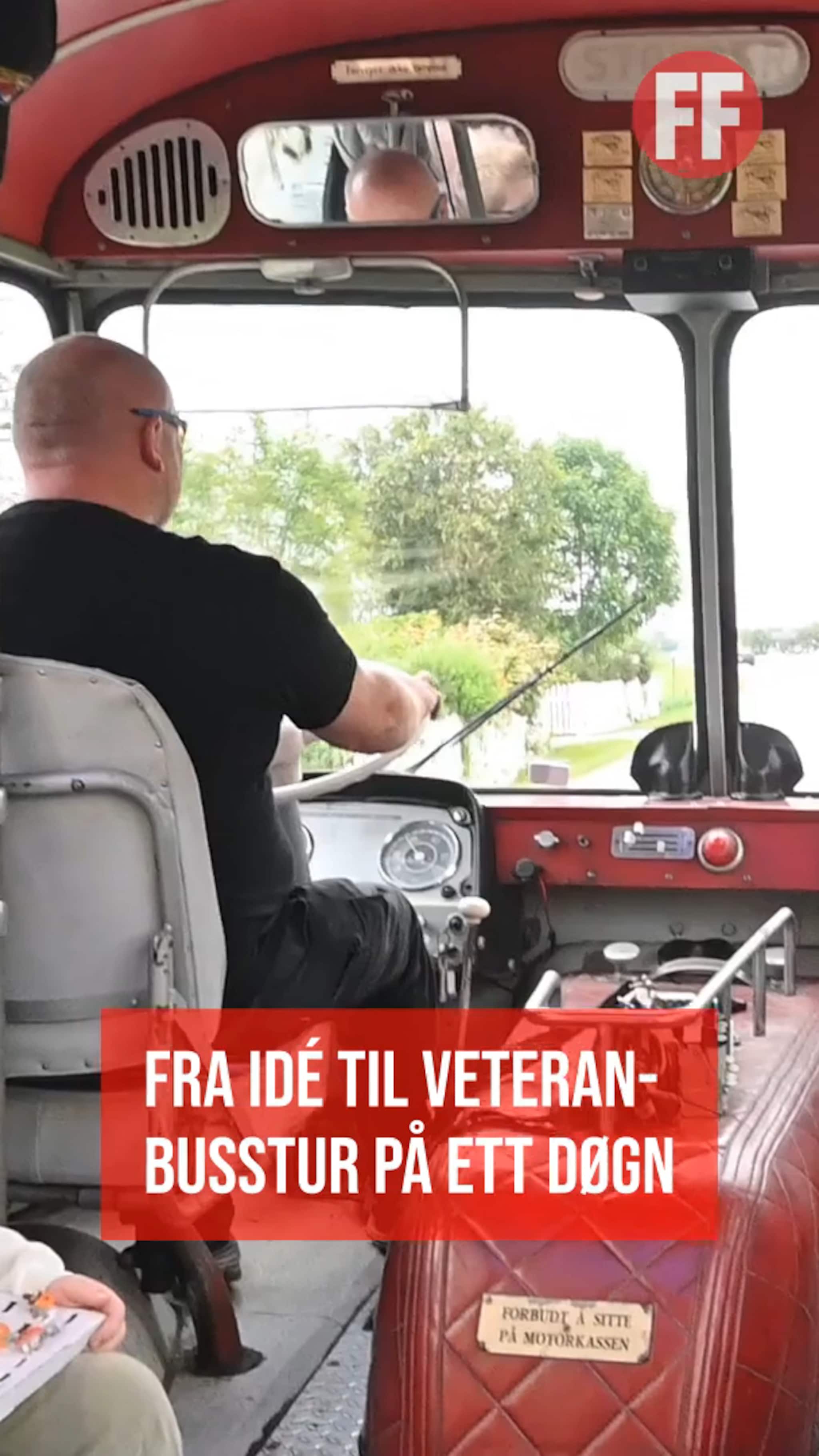 Fra idé til veteranbusstur på ett døgn