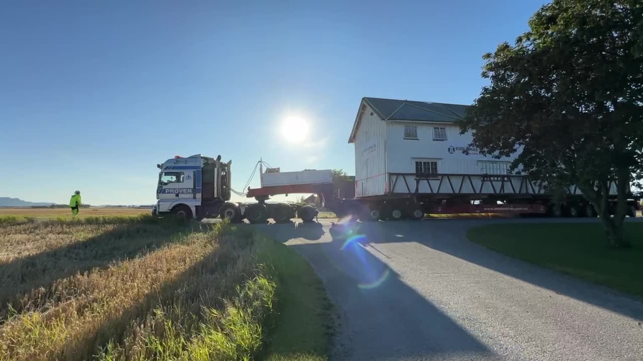 Huset flyttes fra Flatneset til Vipetangen