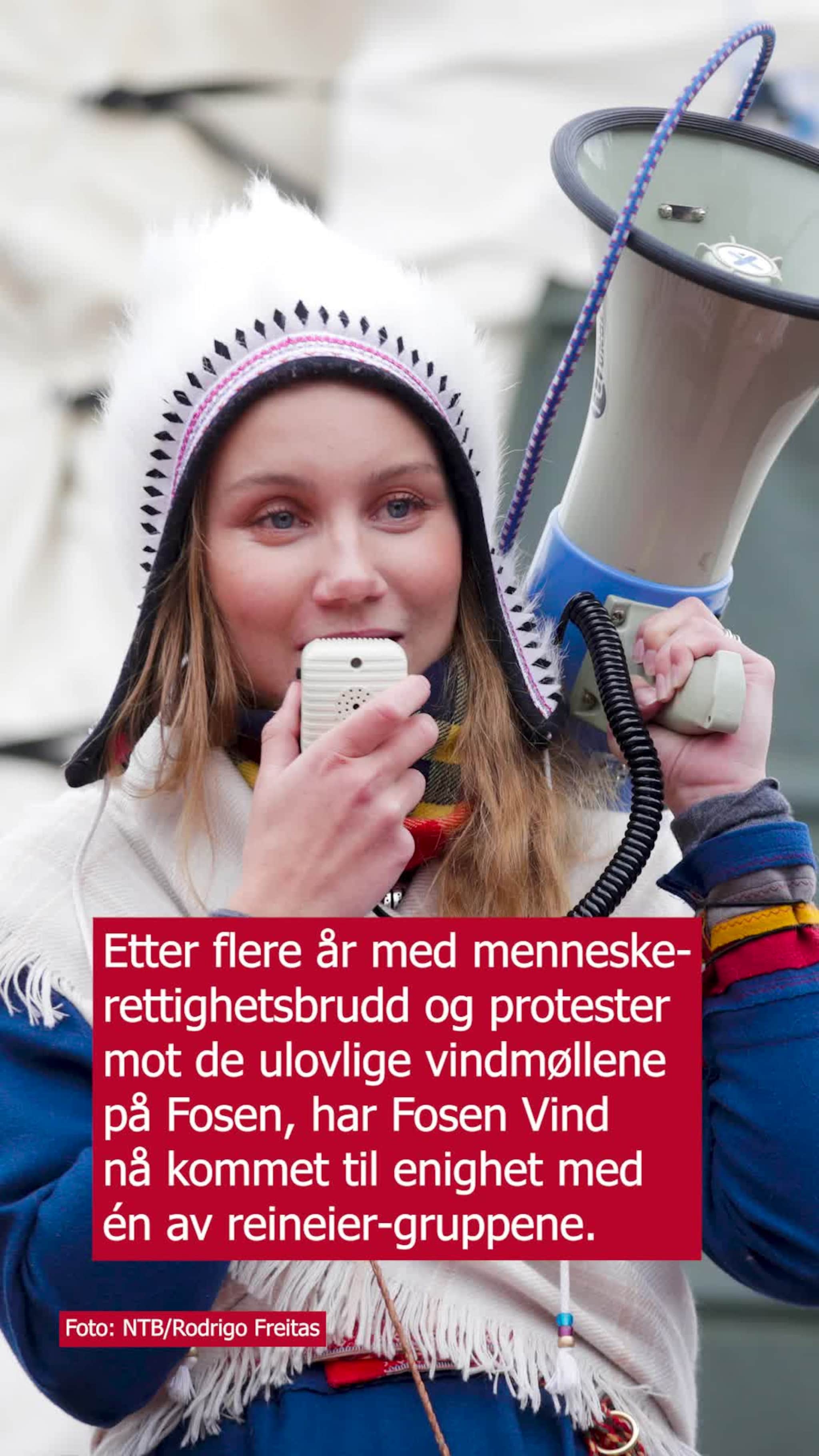 Delvis løsning i Fosen-saken