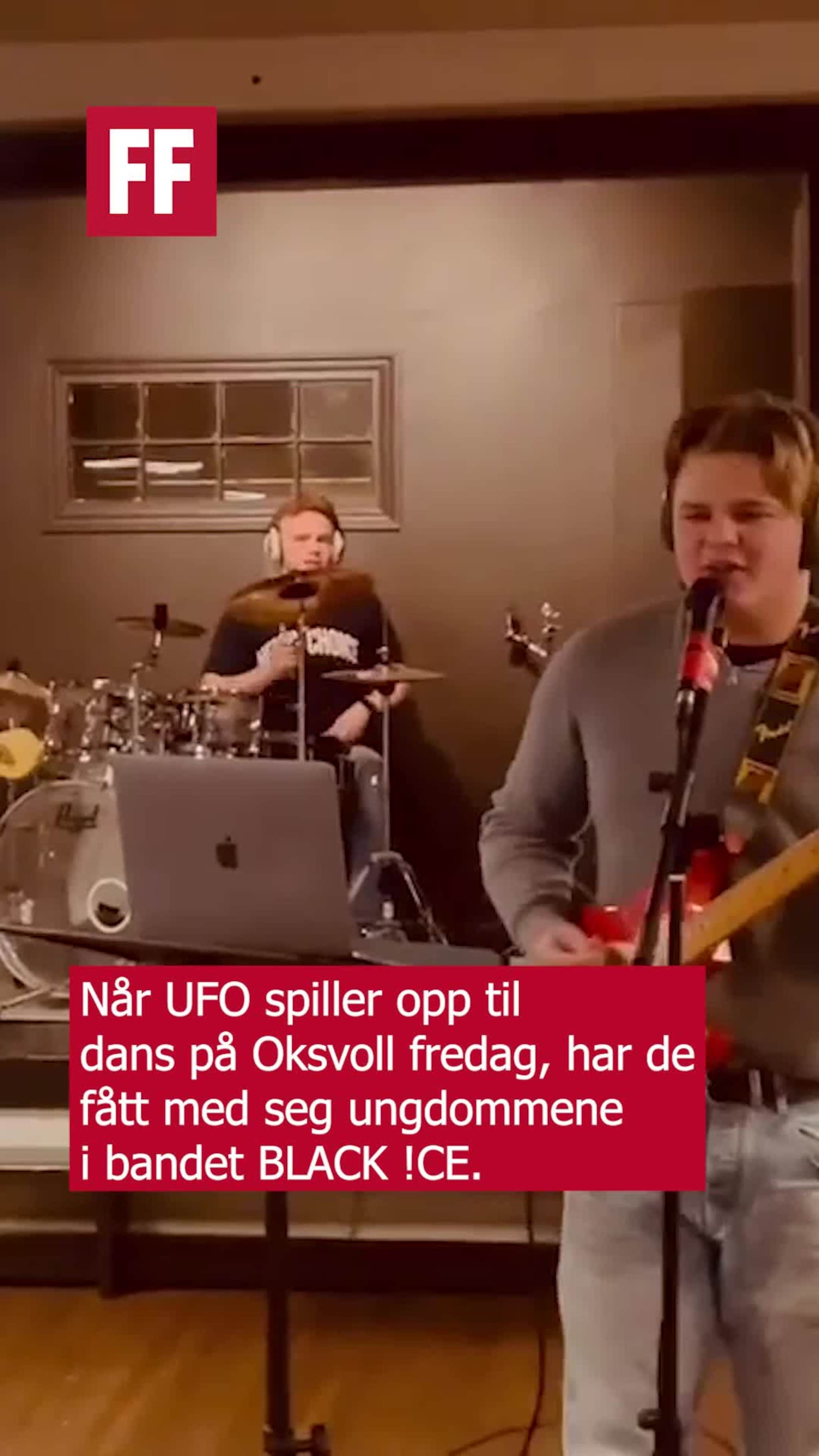Black !ce skal varme opp for UFO