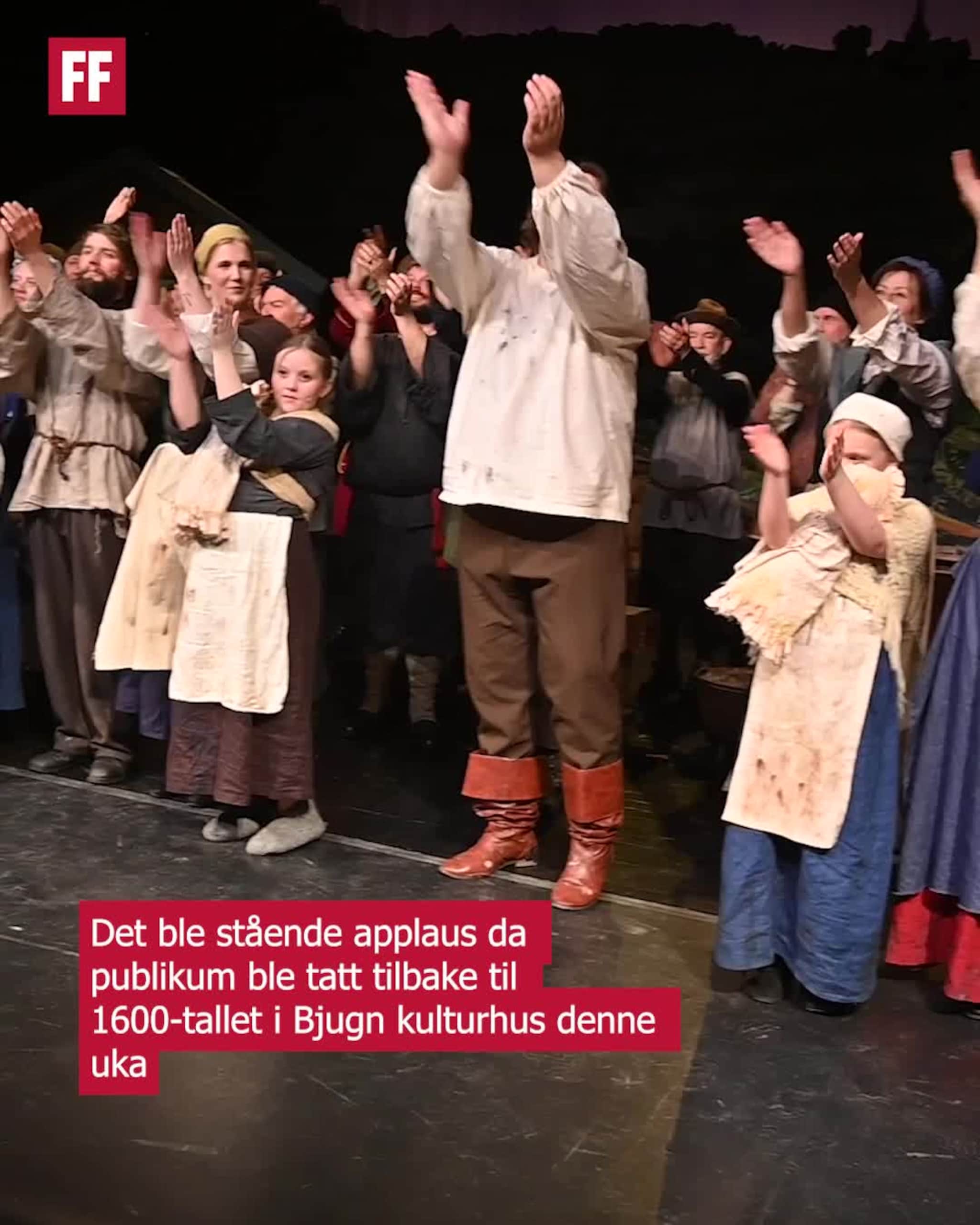 Fikk stående applaus på premiere