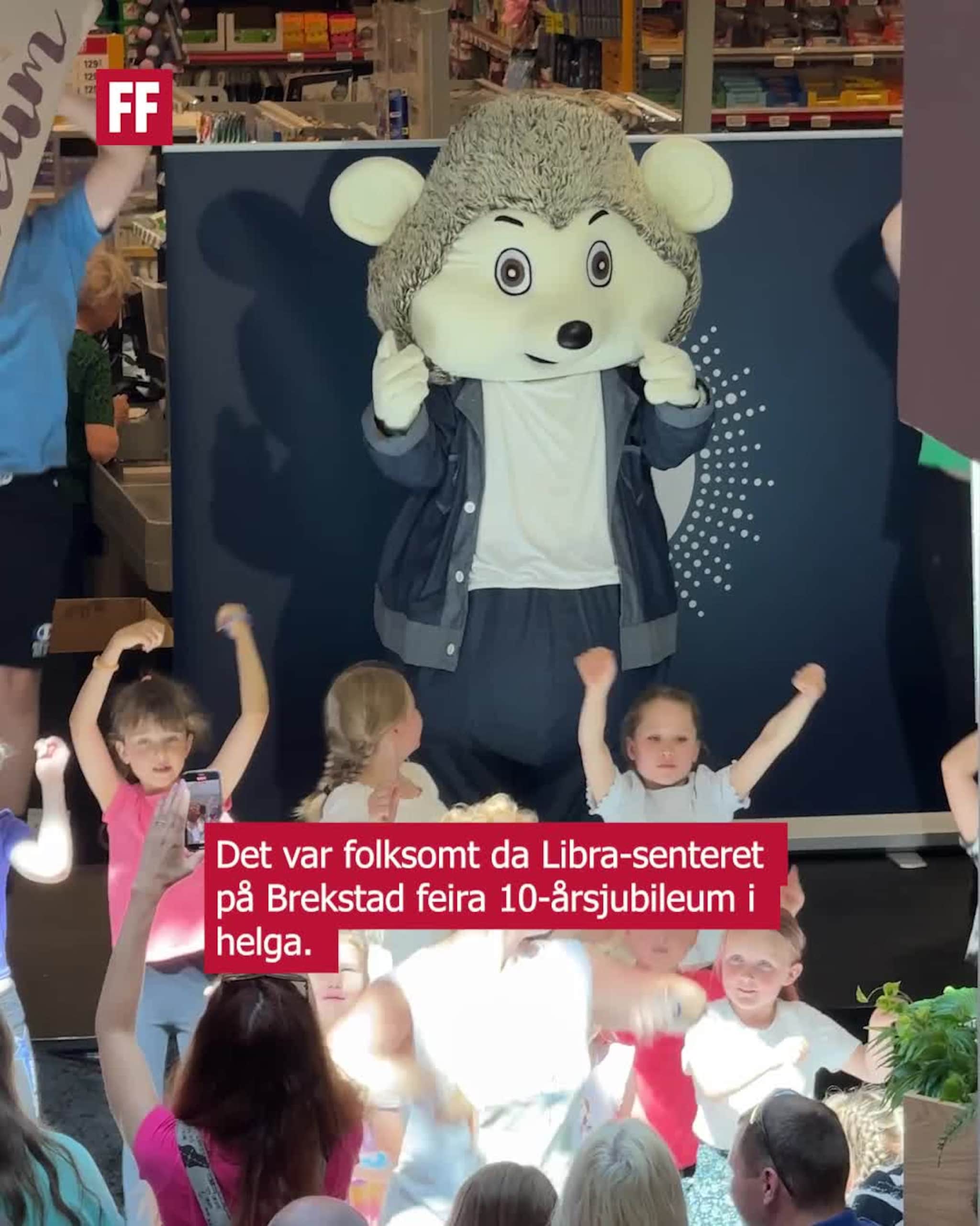 Kjøpesenter feiret jubileum