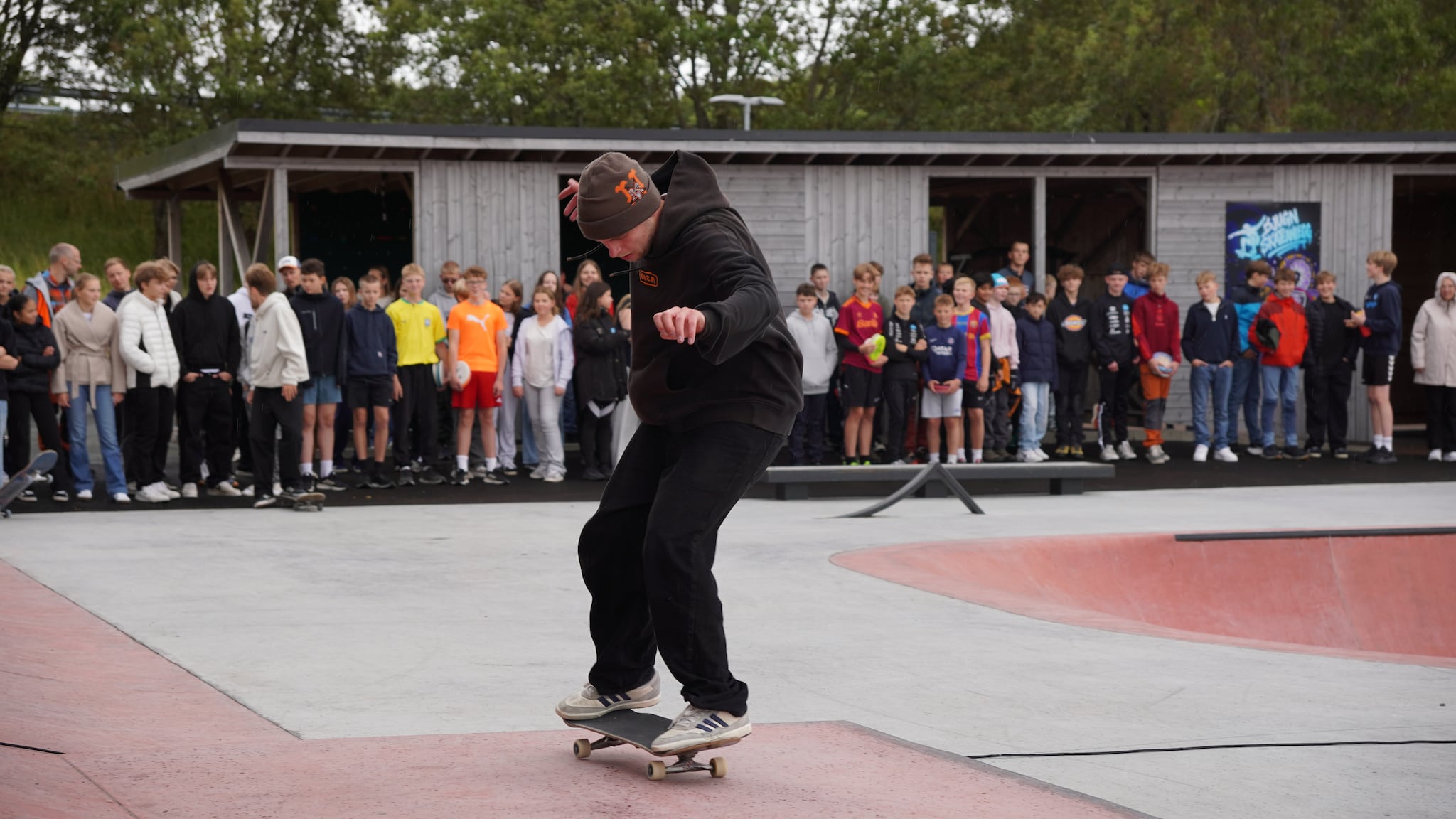 Åpning av skateparken i Bjugn
