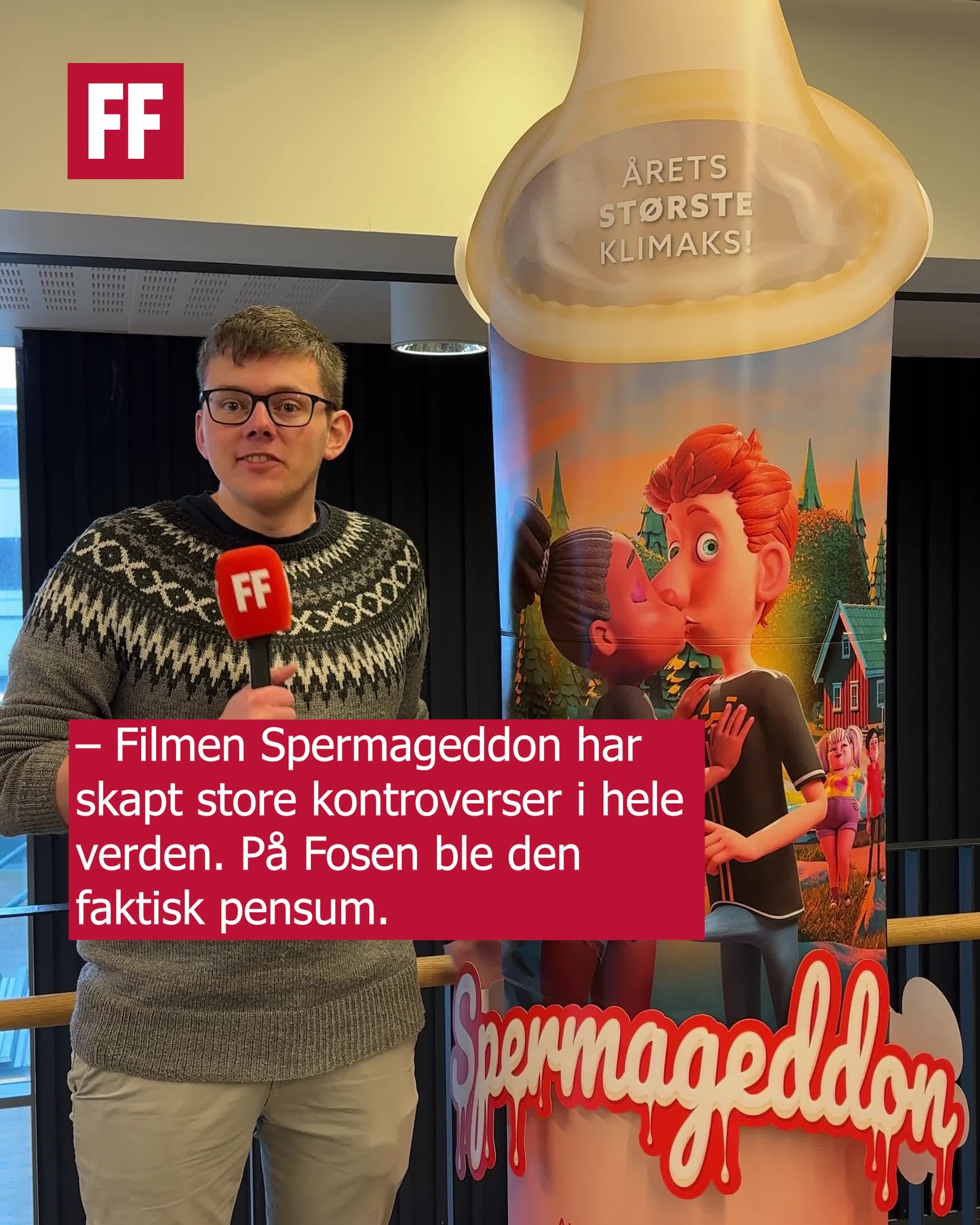 Så kontroversiell film på skolen