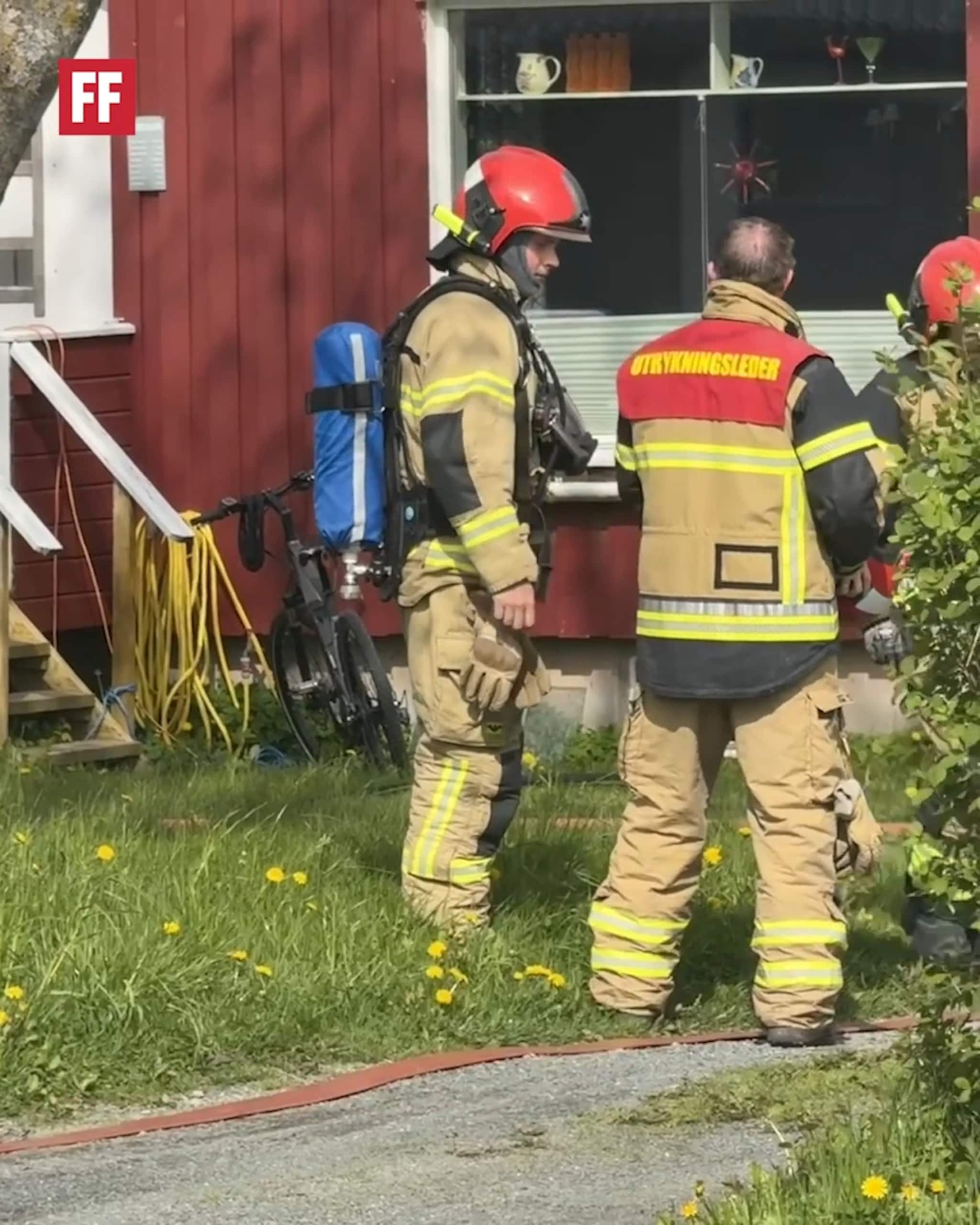 Brann i bolig på 17. mai