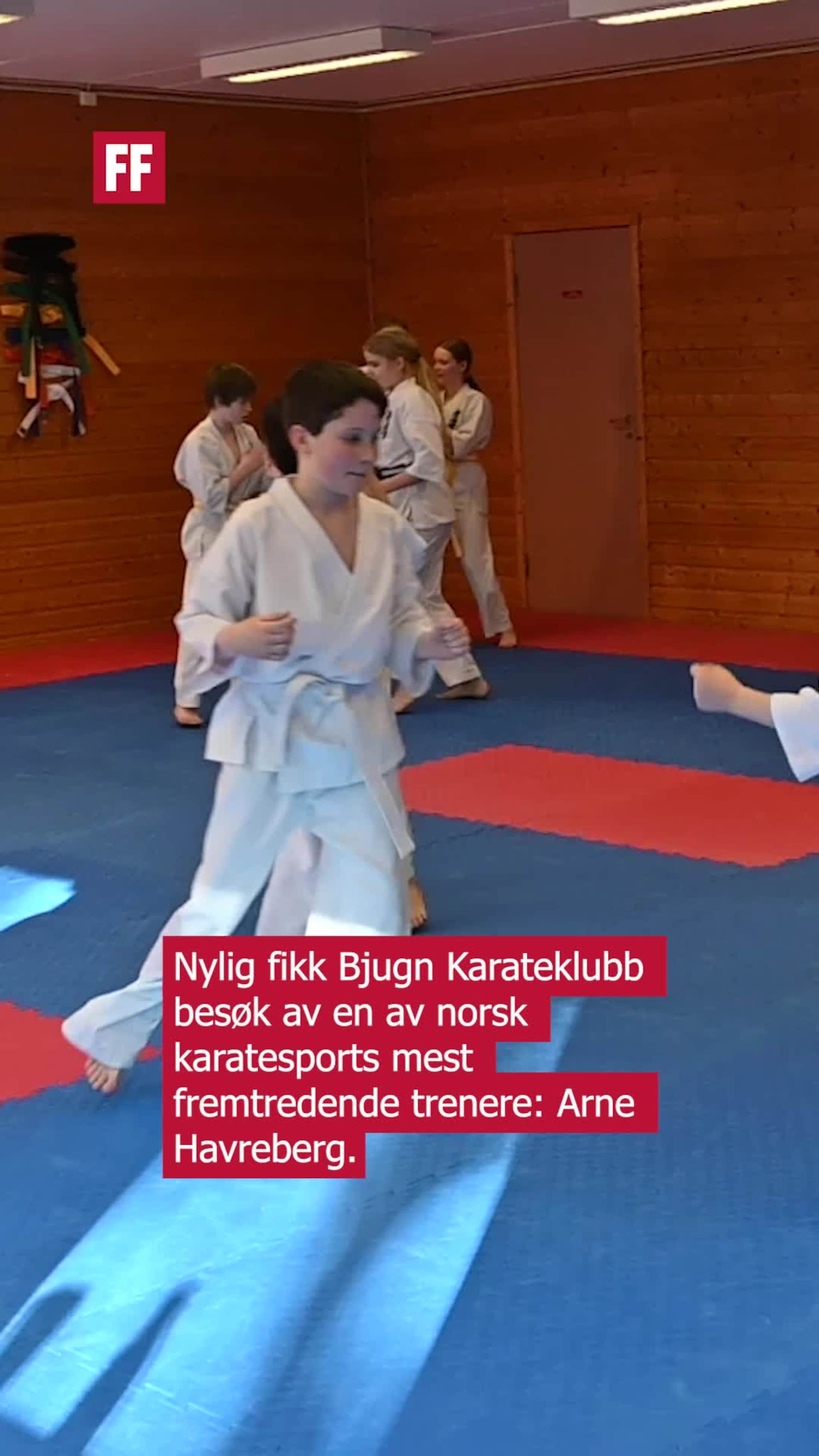 Fikk besøk av renommert trener