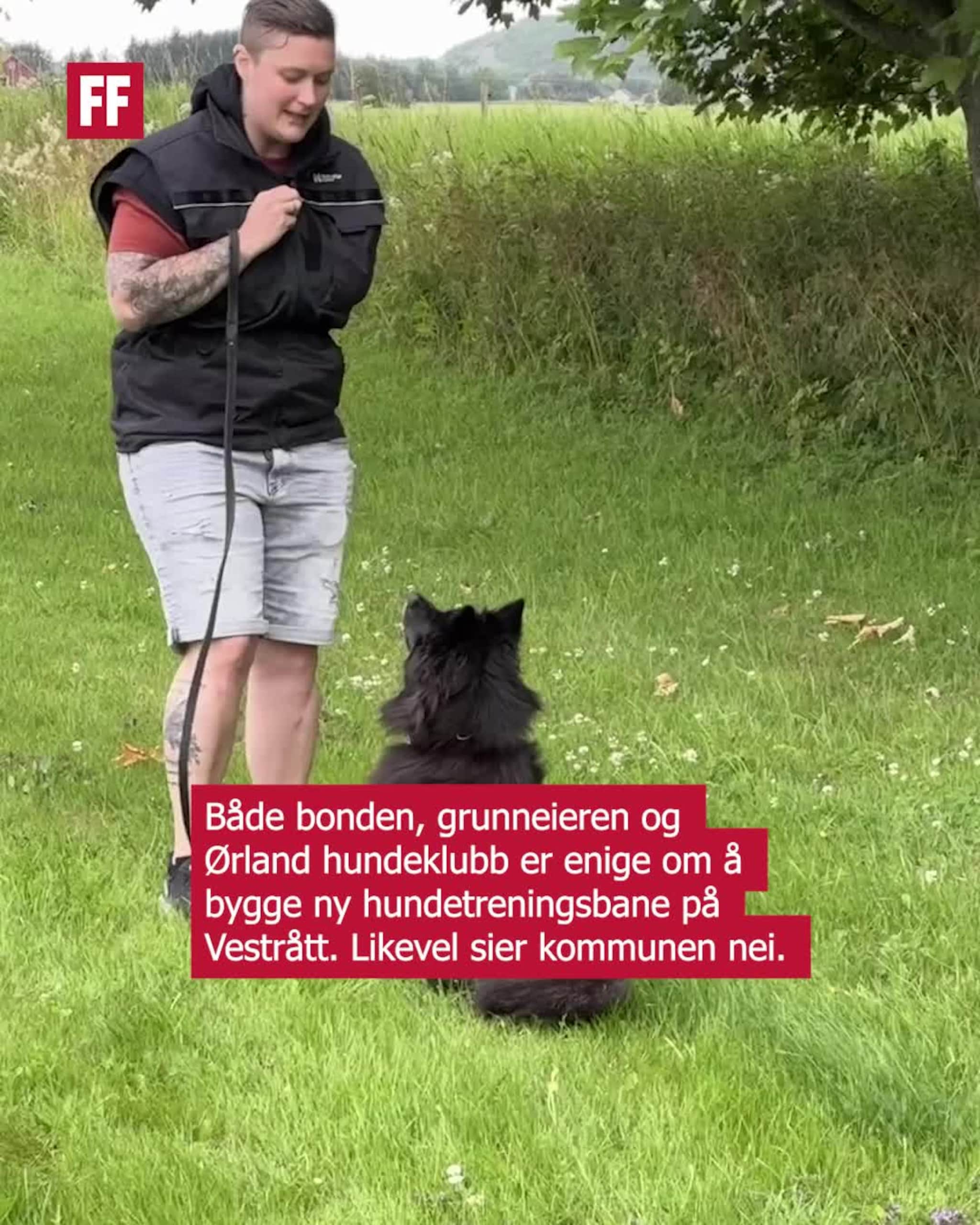 Får ikke bygge hundetreningsbane, selv om "alle" er enige