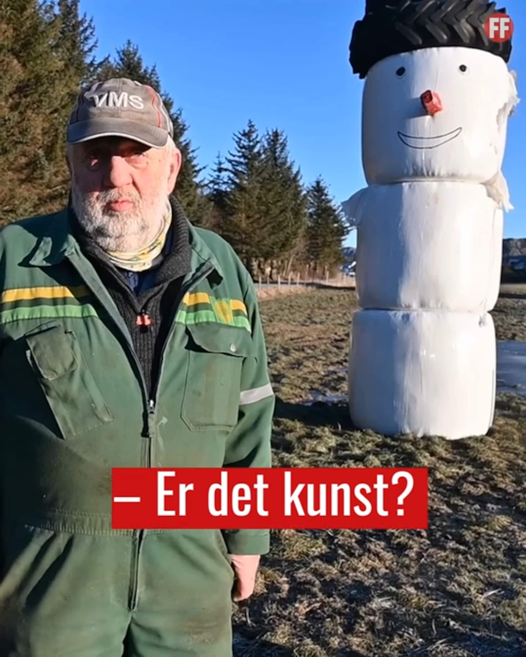 Snømannen i Vallersund
