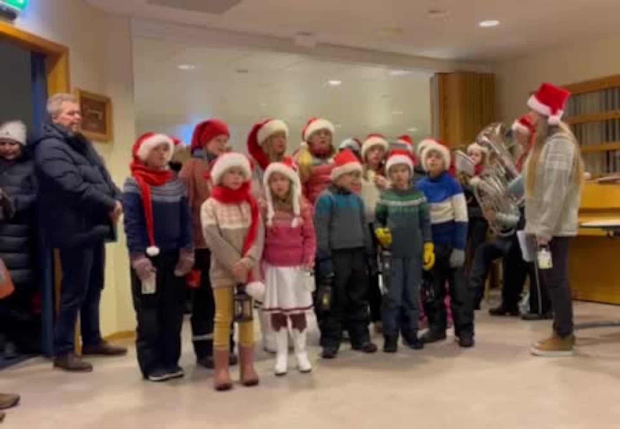 Julegrantenning i Råkvåg
