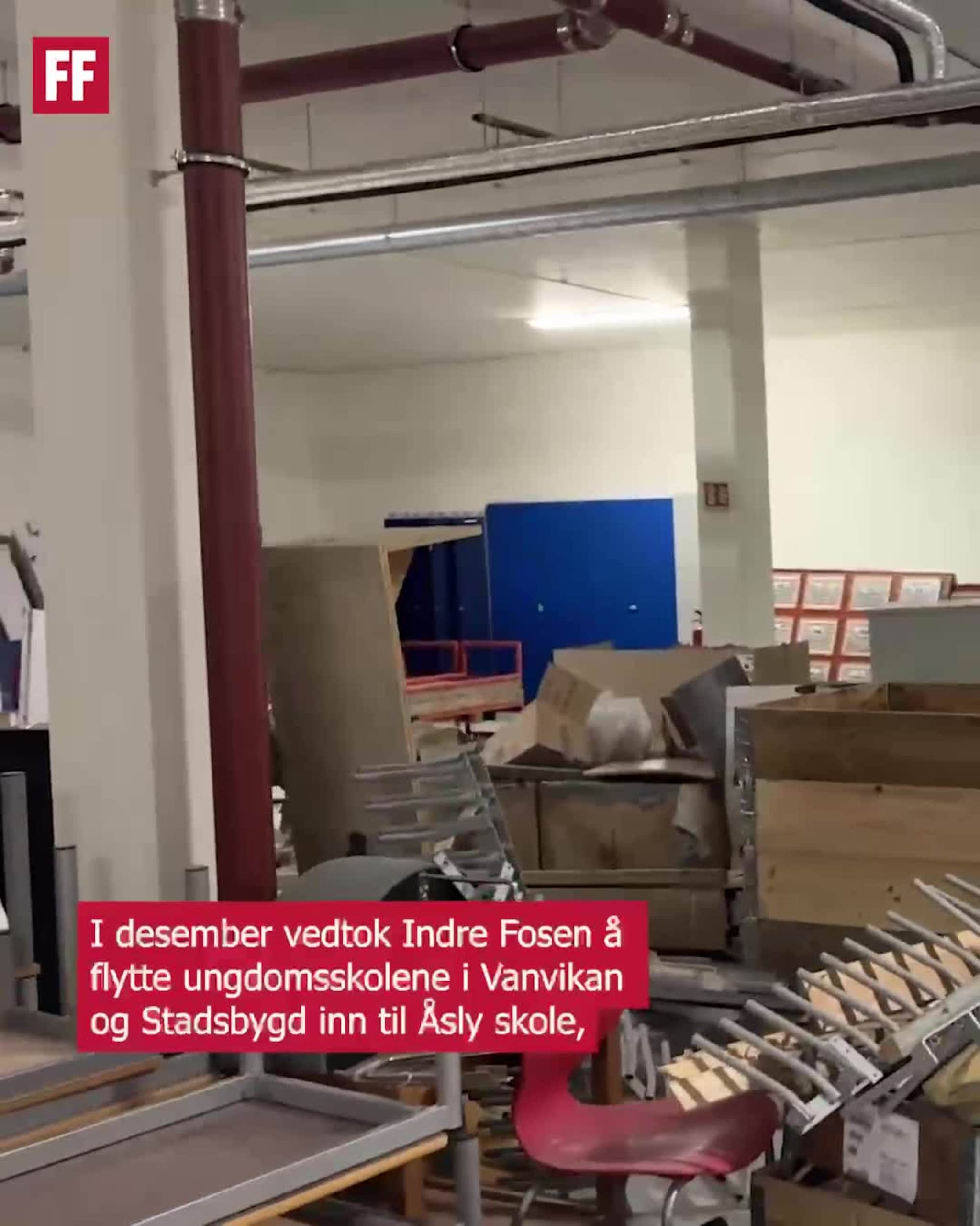 Kan det bli ny ungdomsskole i kjelleren på Åsly?