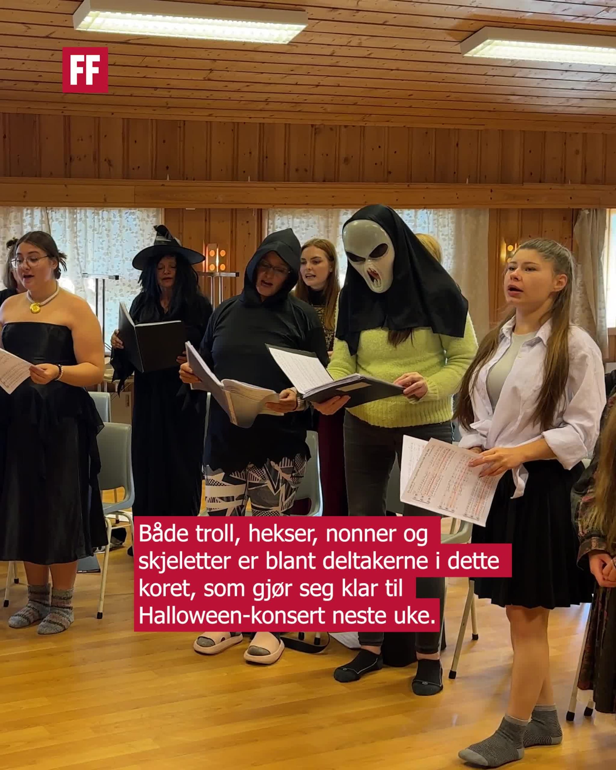 Inviterer til skummel kor-kveld
