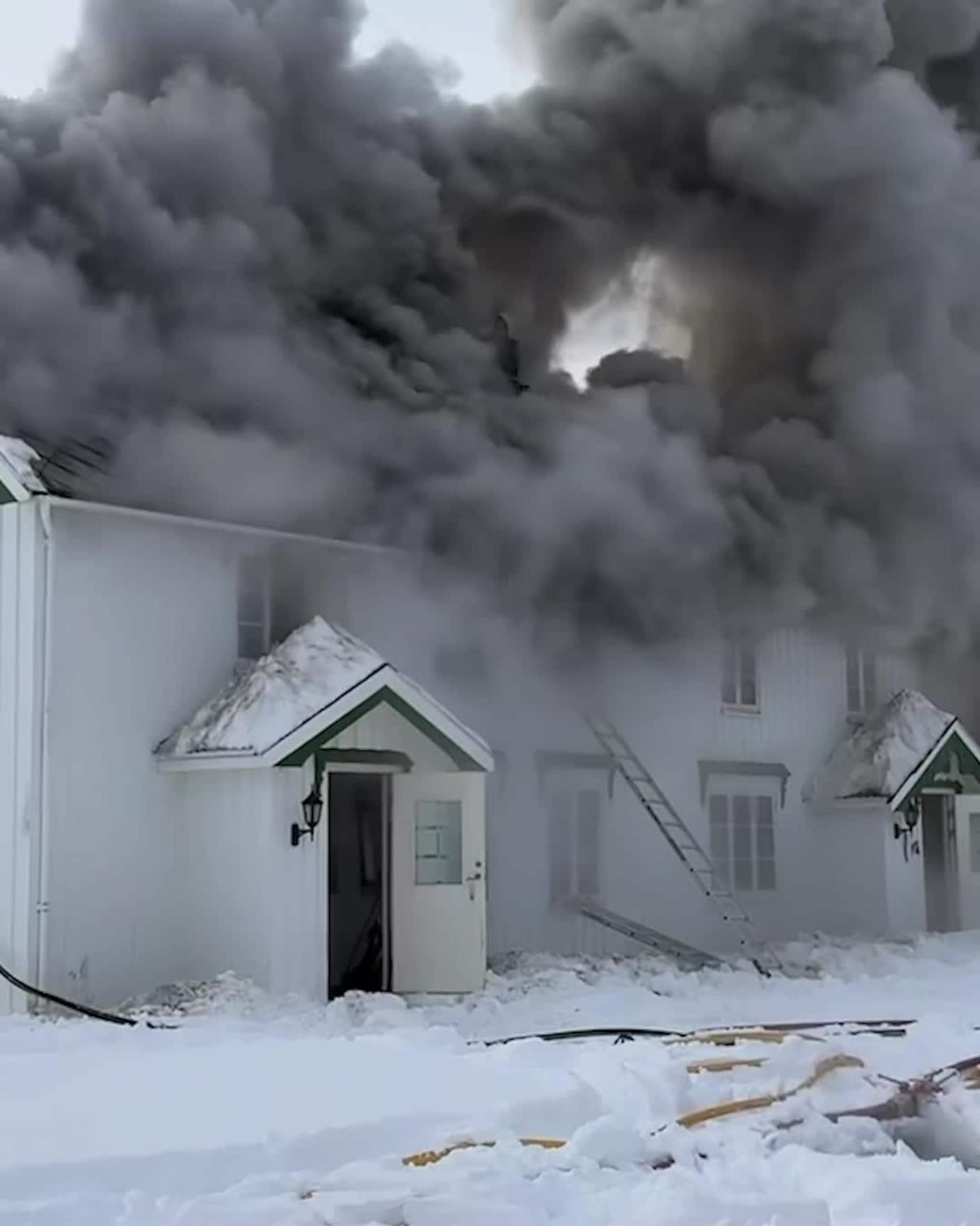 Trønderlån totalskadd i brann