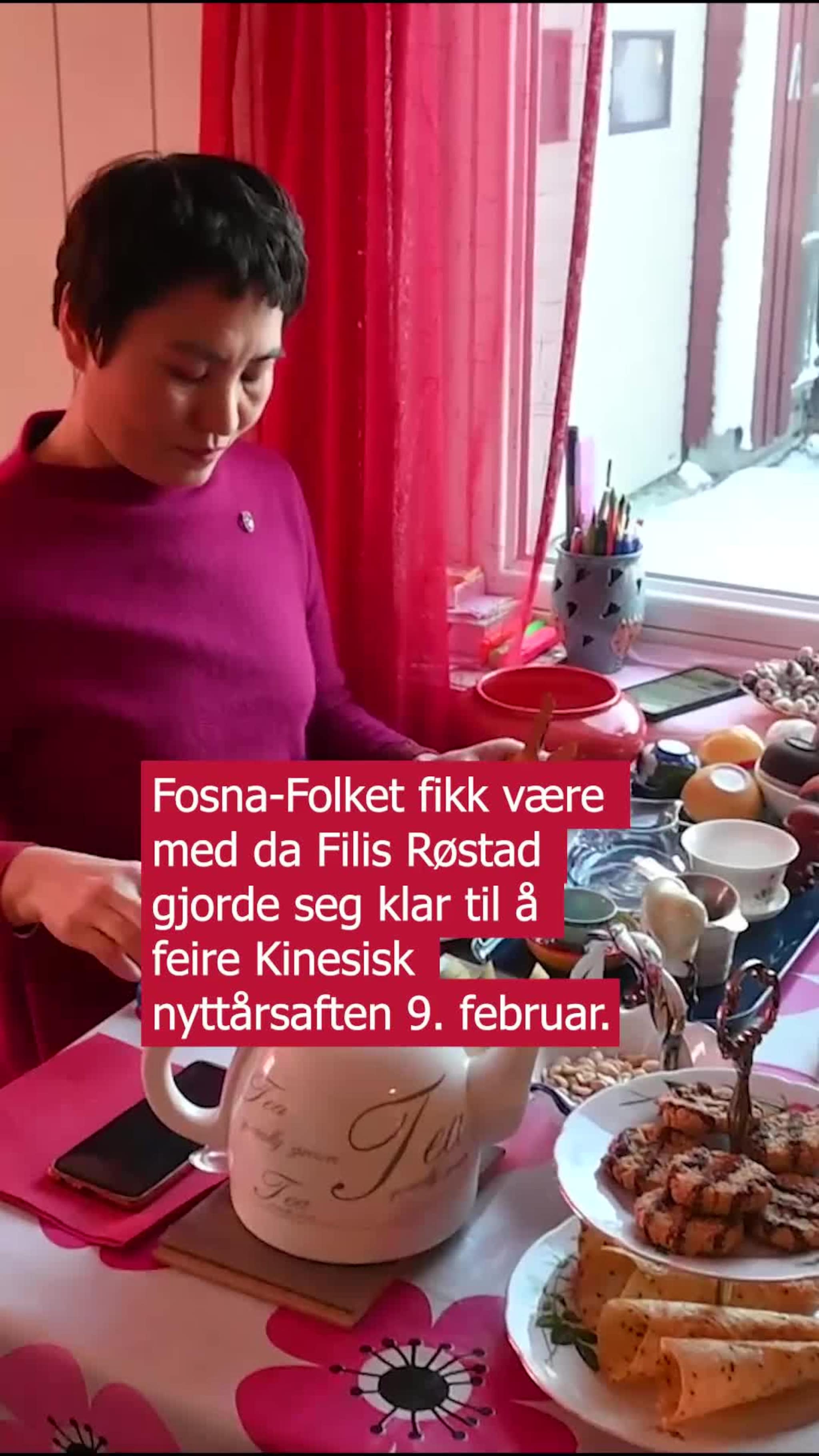 Gjør seg klar til å feire Kinesisk nyttår