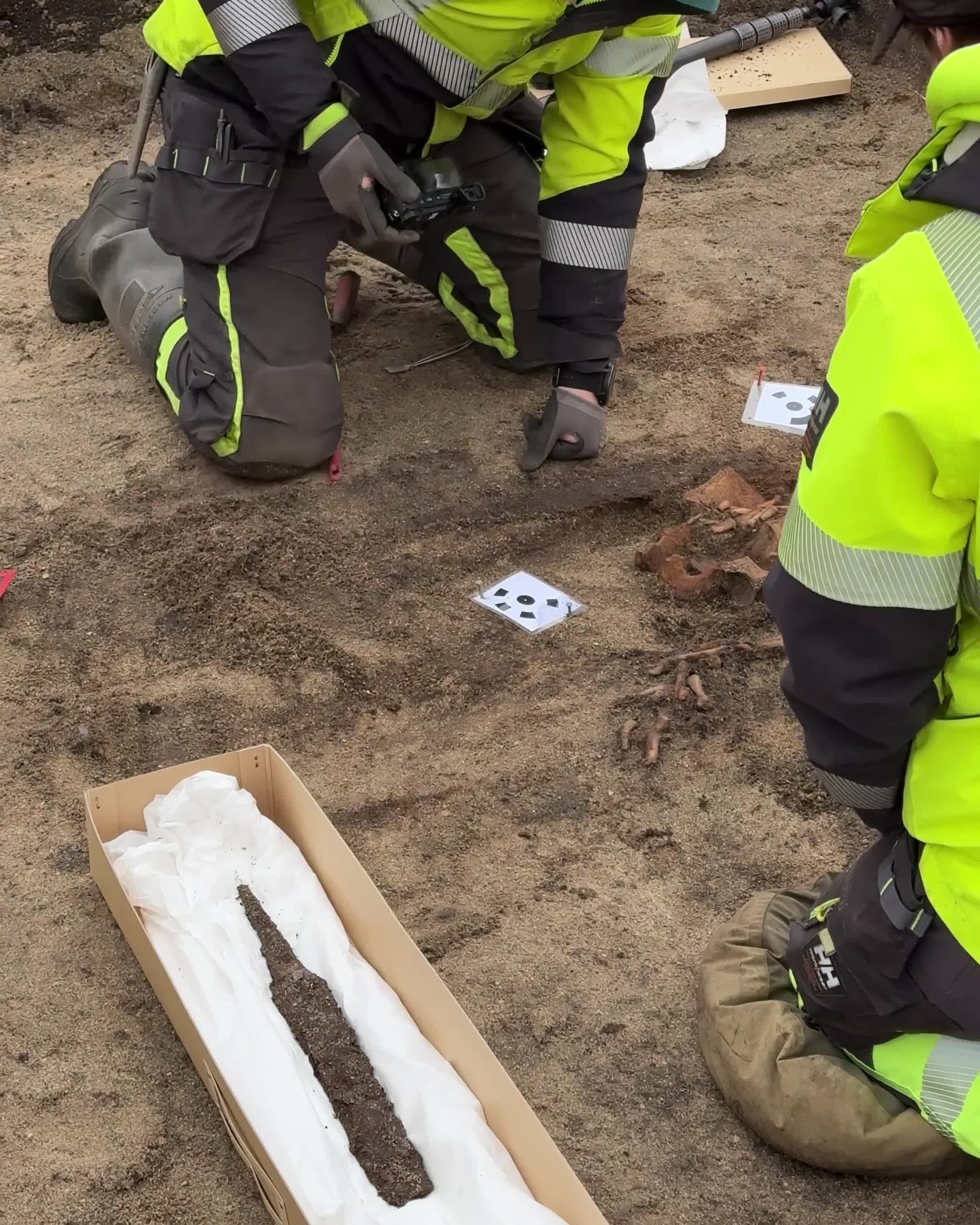 Fant 1300 år gammelt skjelett