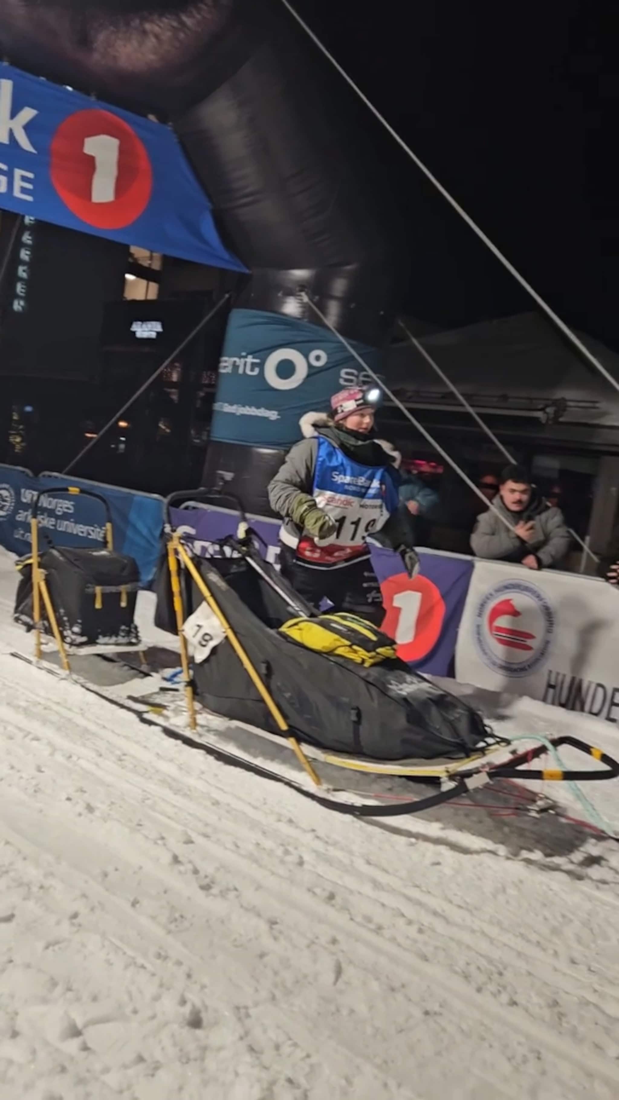 Her kommer Sofia i mål