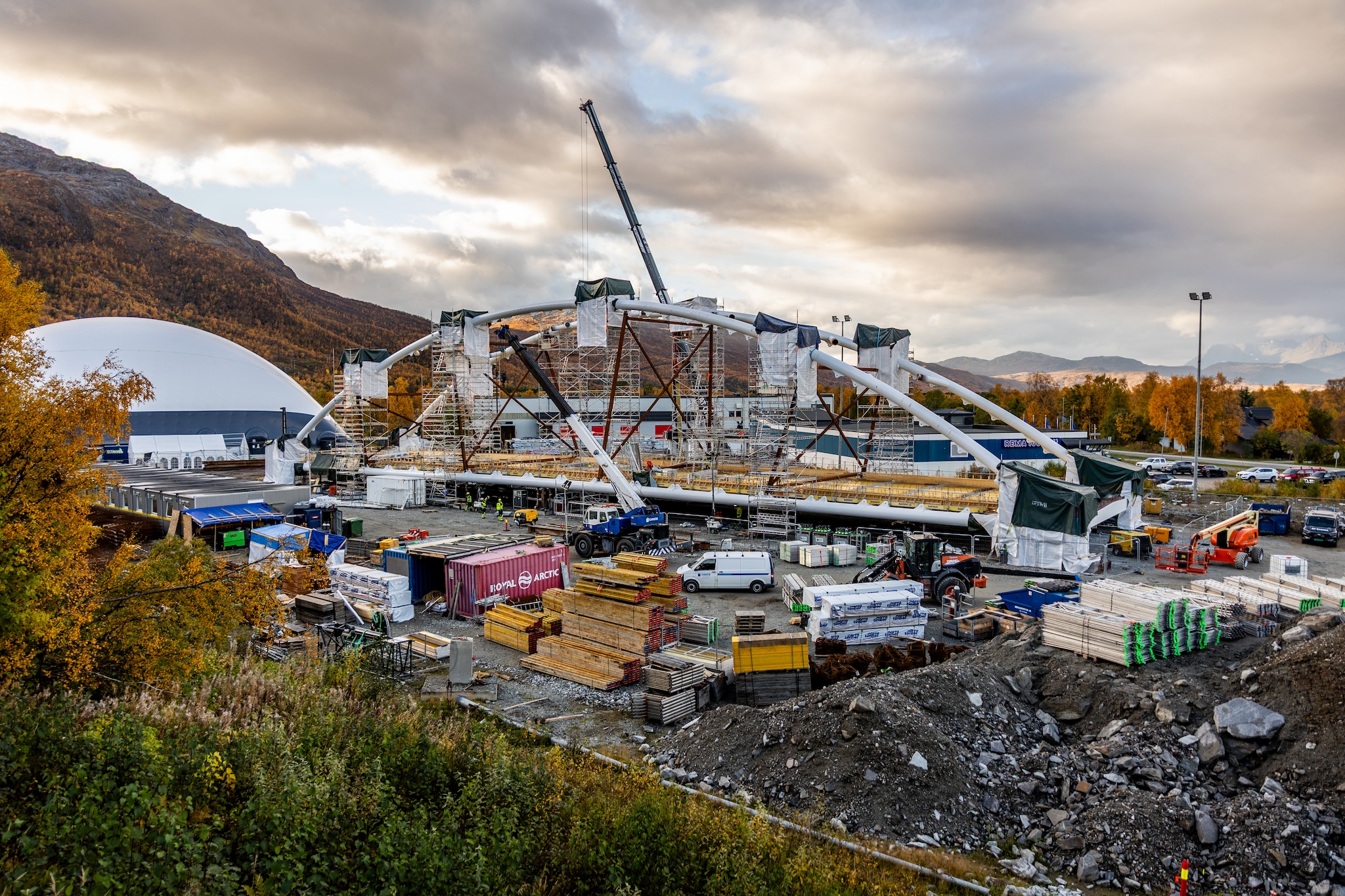 Se når brua flyttes