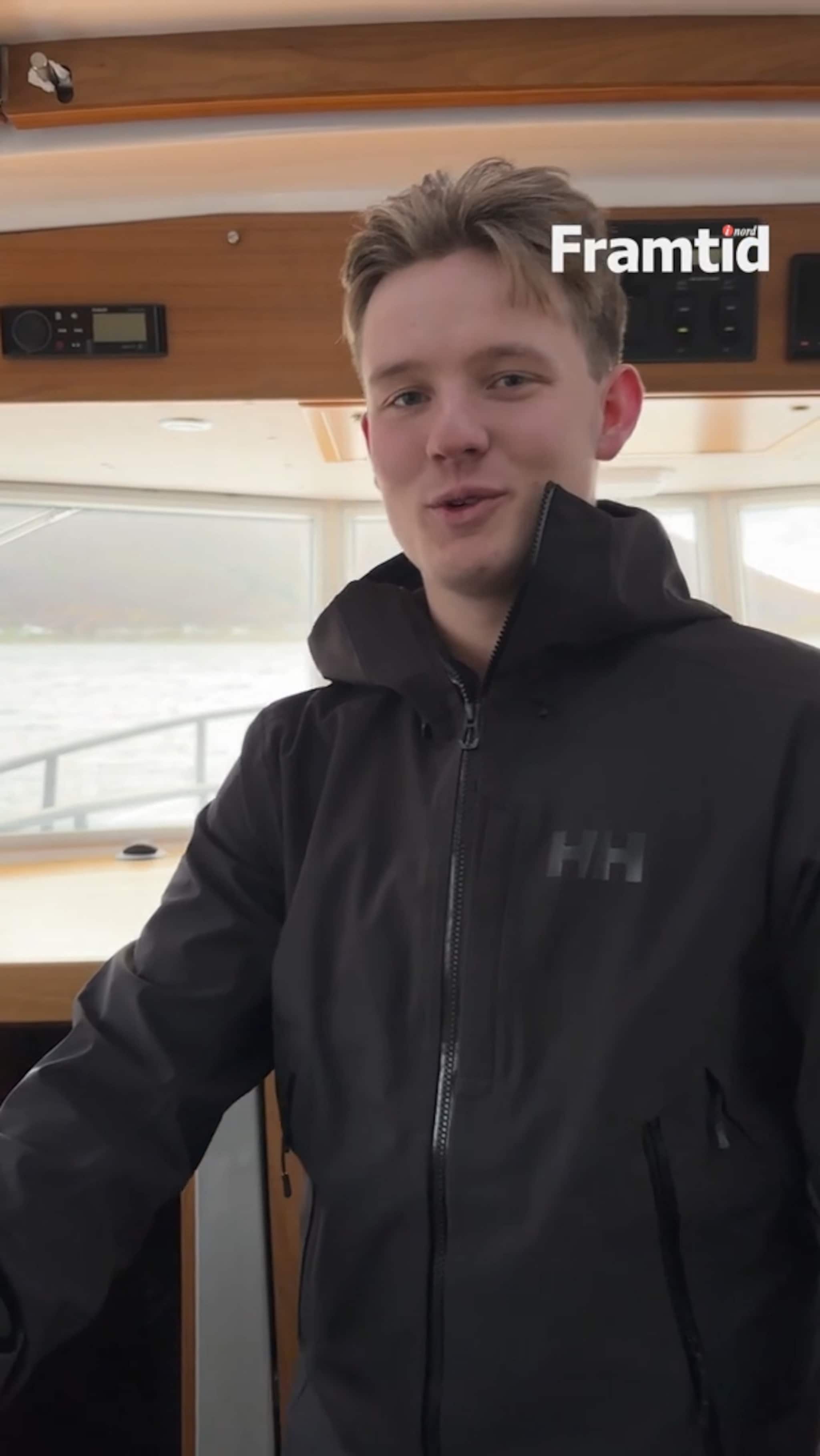 Her viser Storm fram den nye båten