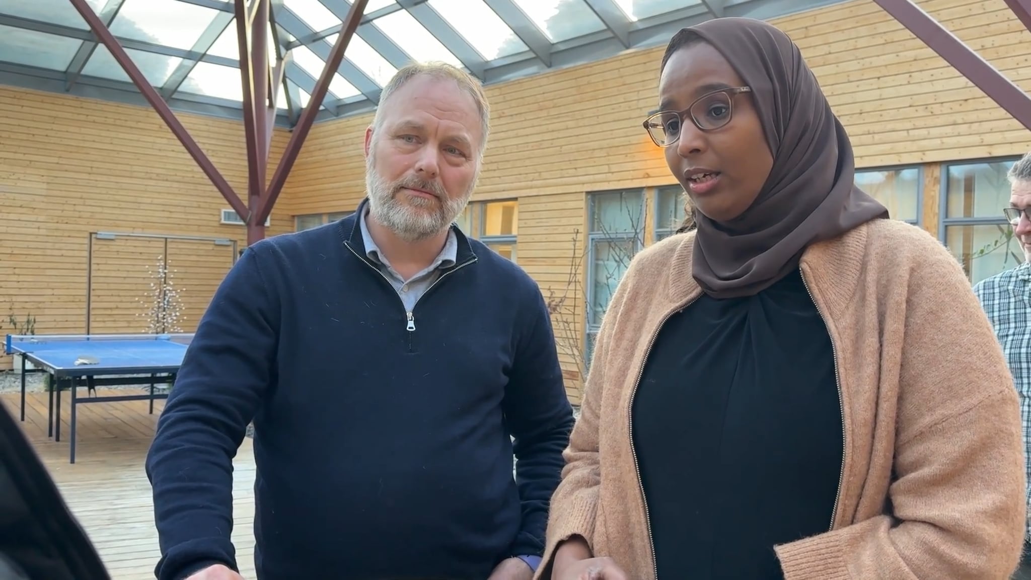 SV-nestlederen besøkte DPS