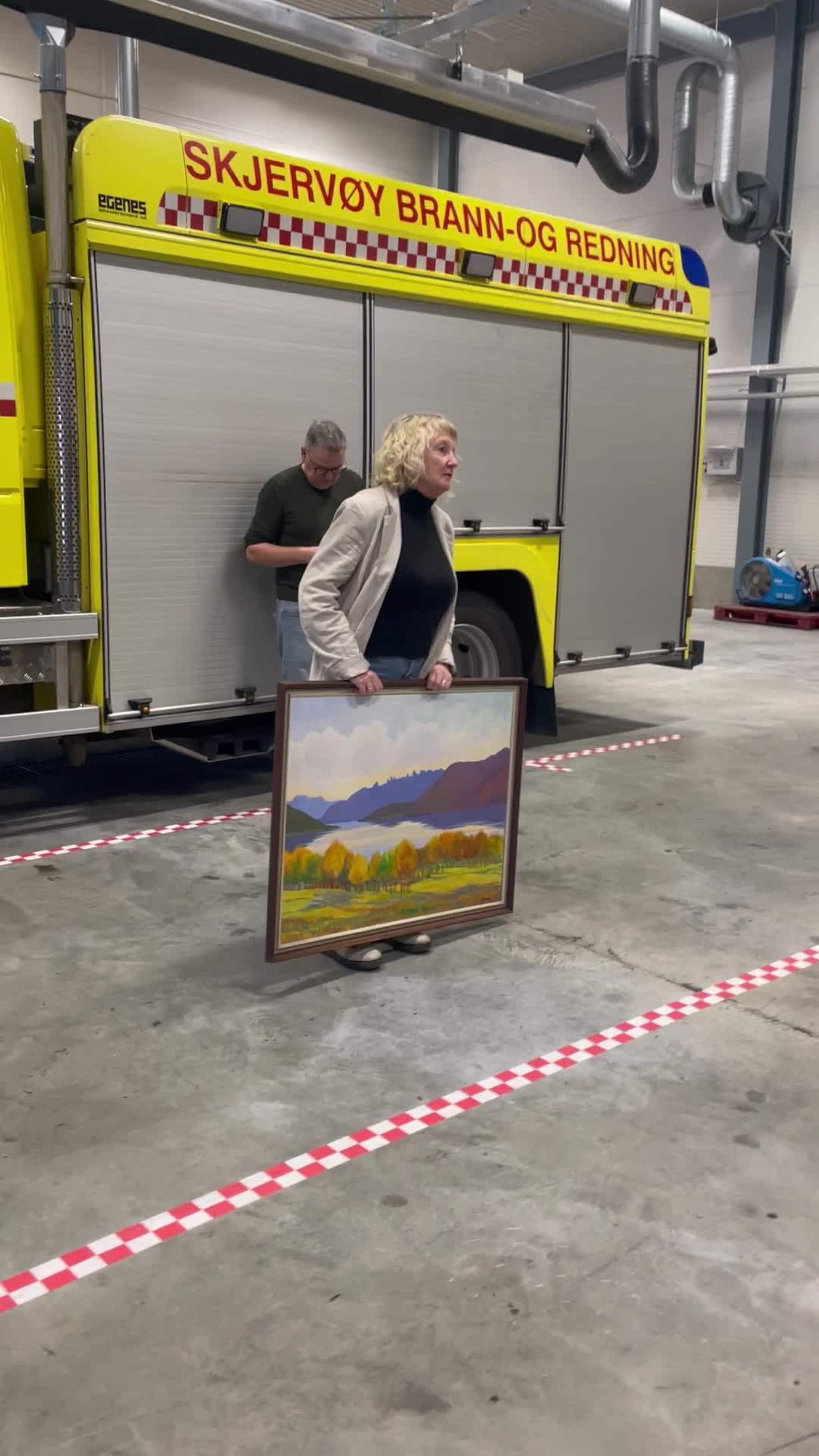 Åpning av brannstasjon på Skjervøy