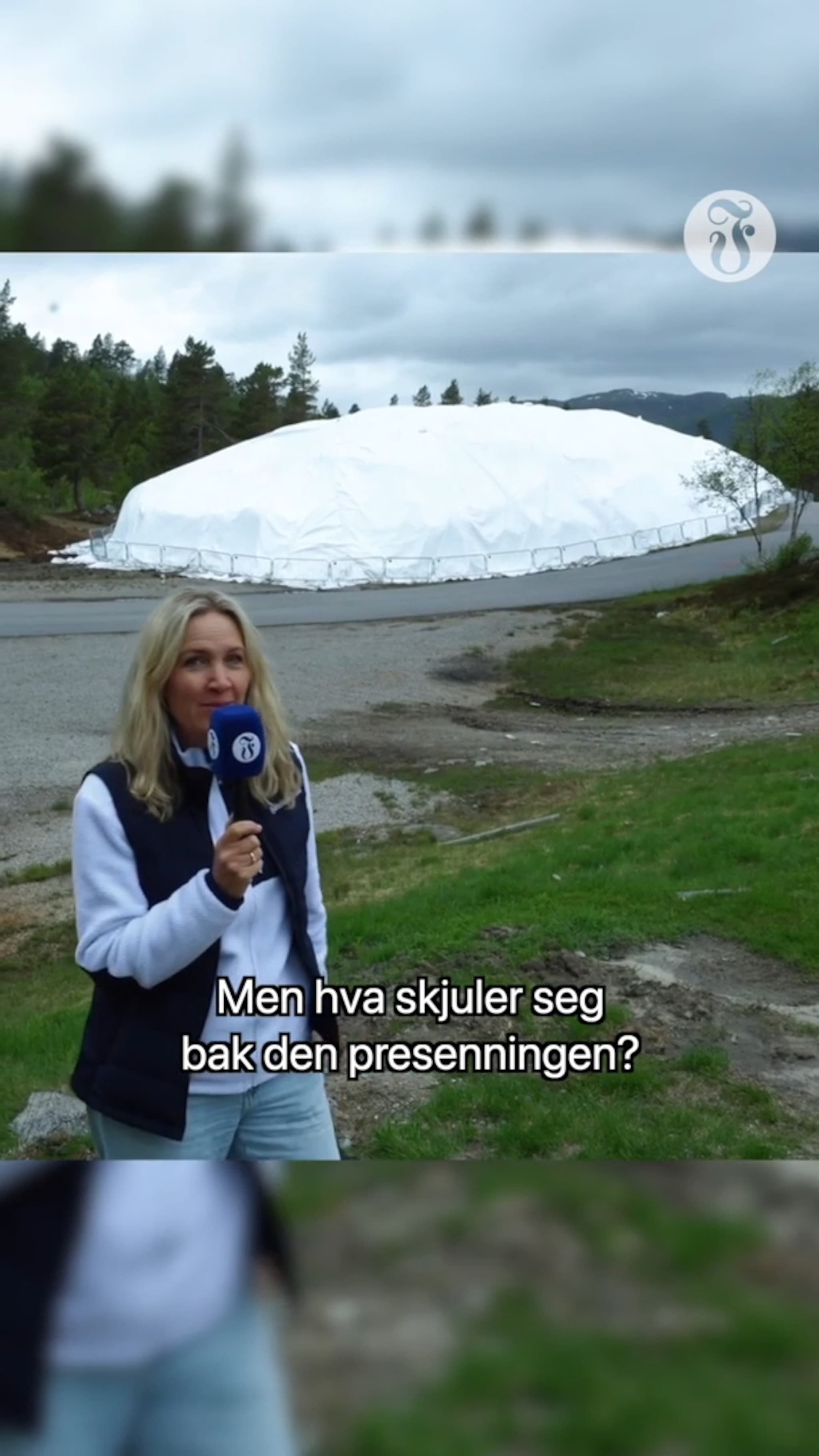 Her skal snøen spares: - Jeg er litt spent