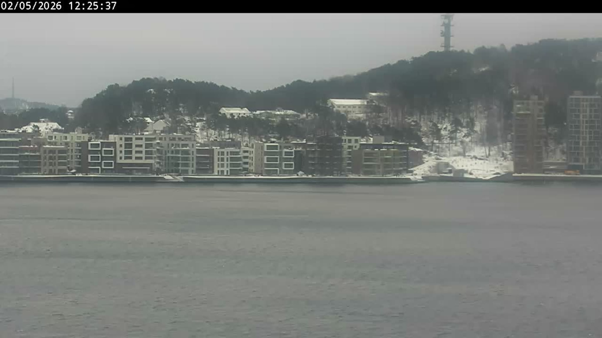 Livekamera over Kristiansand havn