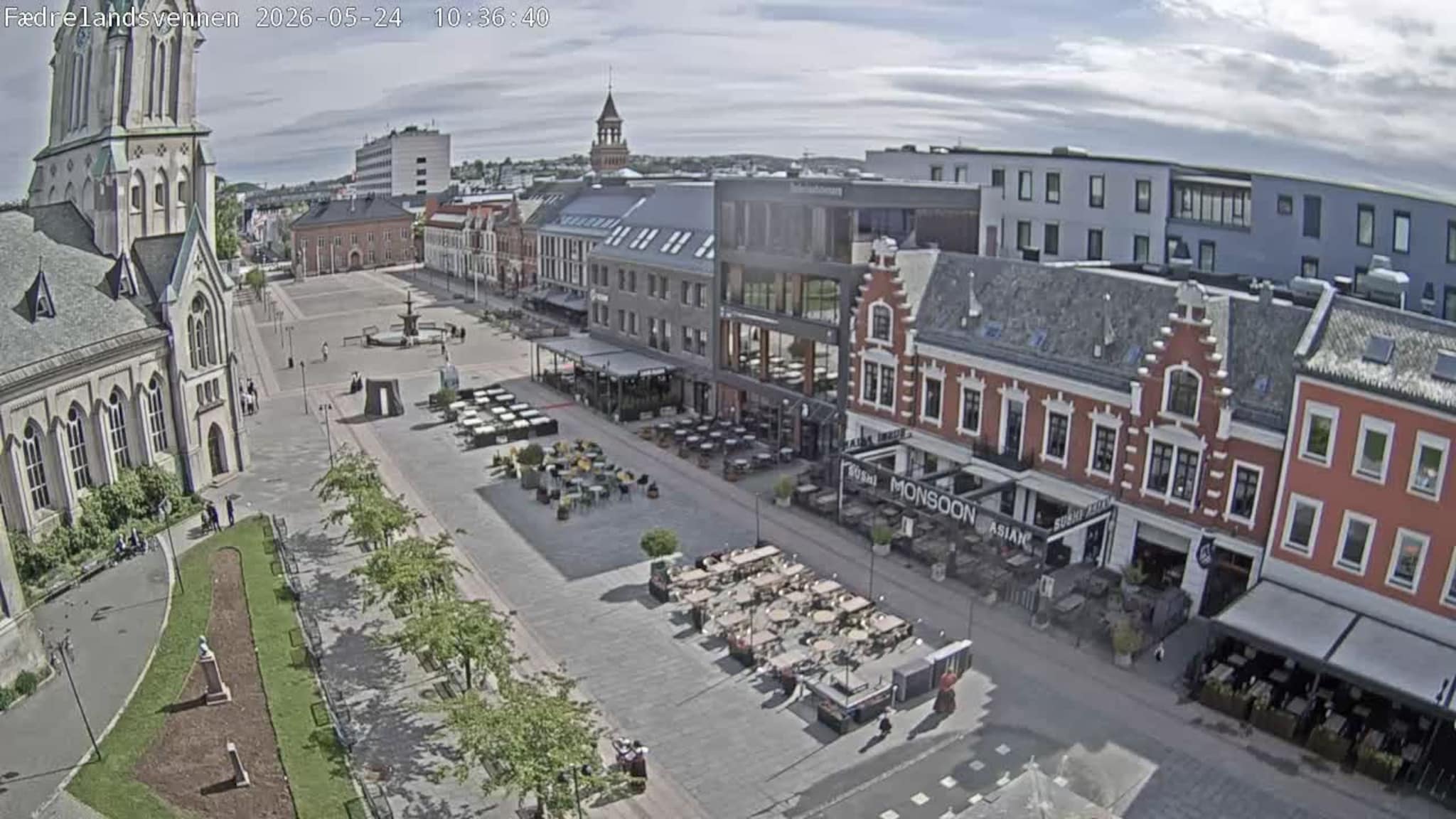 Livekamera Torvet i Kristiansand