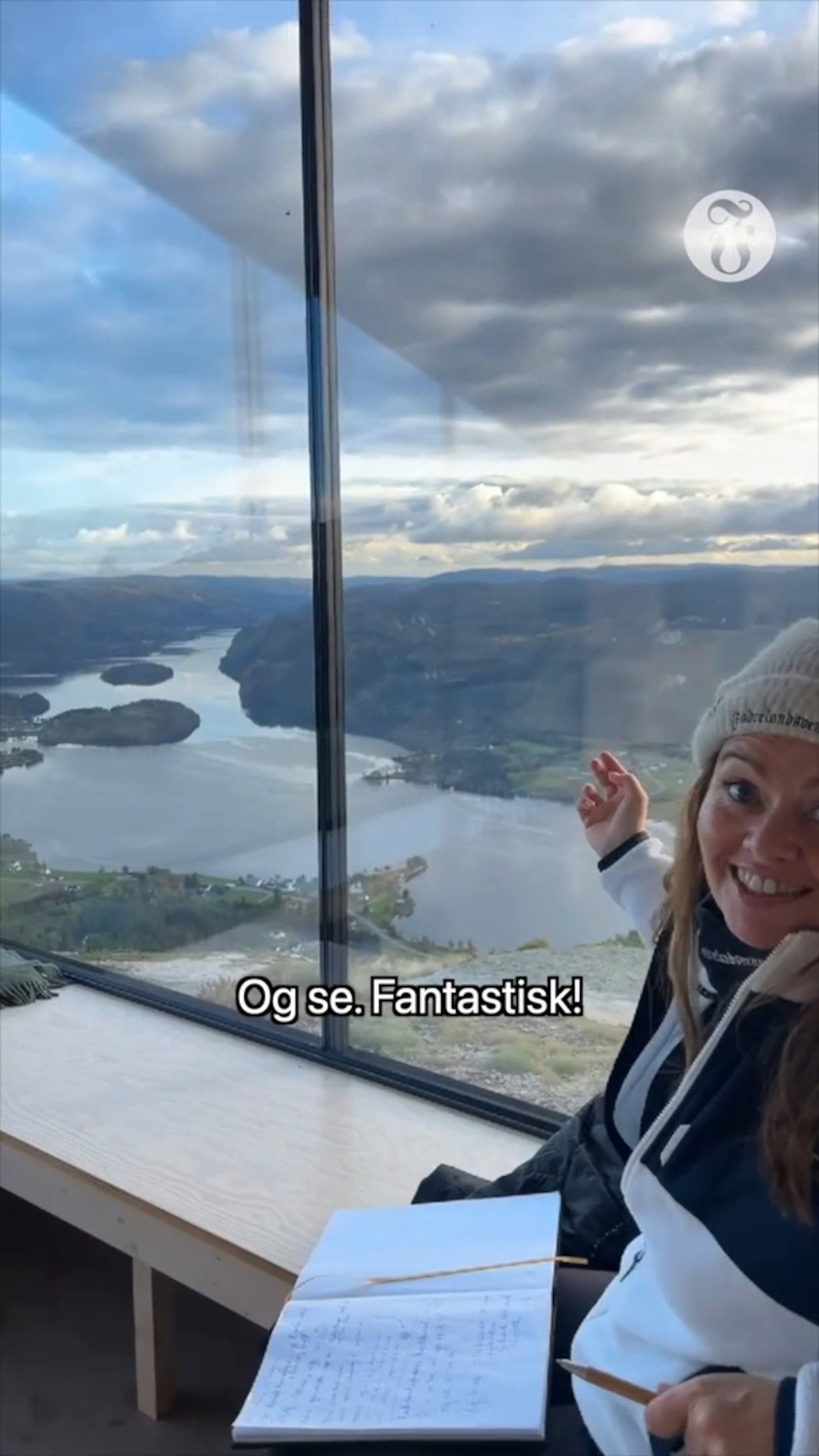 - Den utsikten er virkelig verd turen