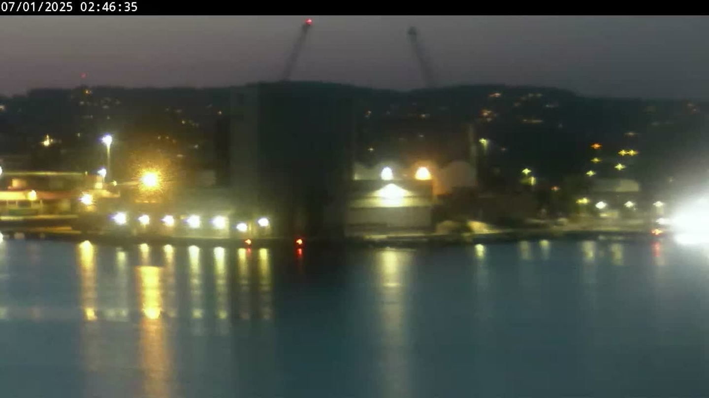Livekamera over Kristiansand havn
