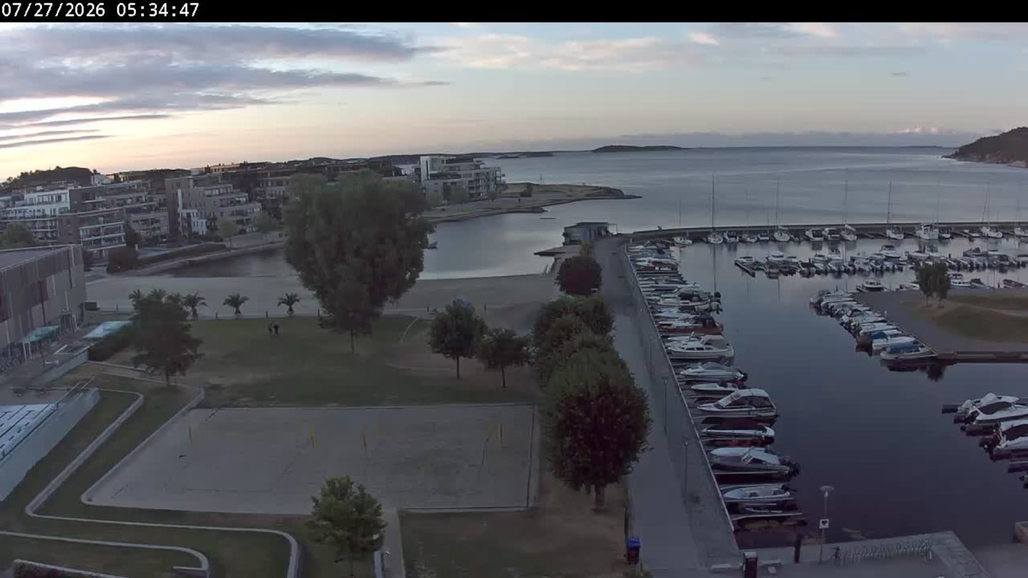 Livekamera Bystranda i Kristiansand