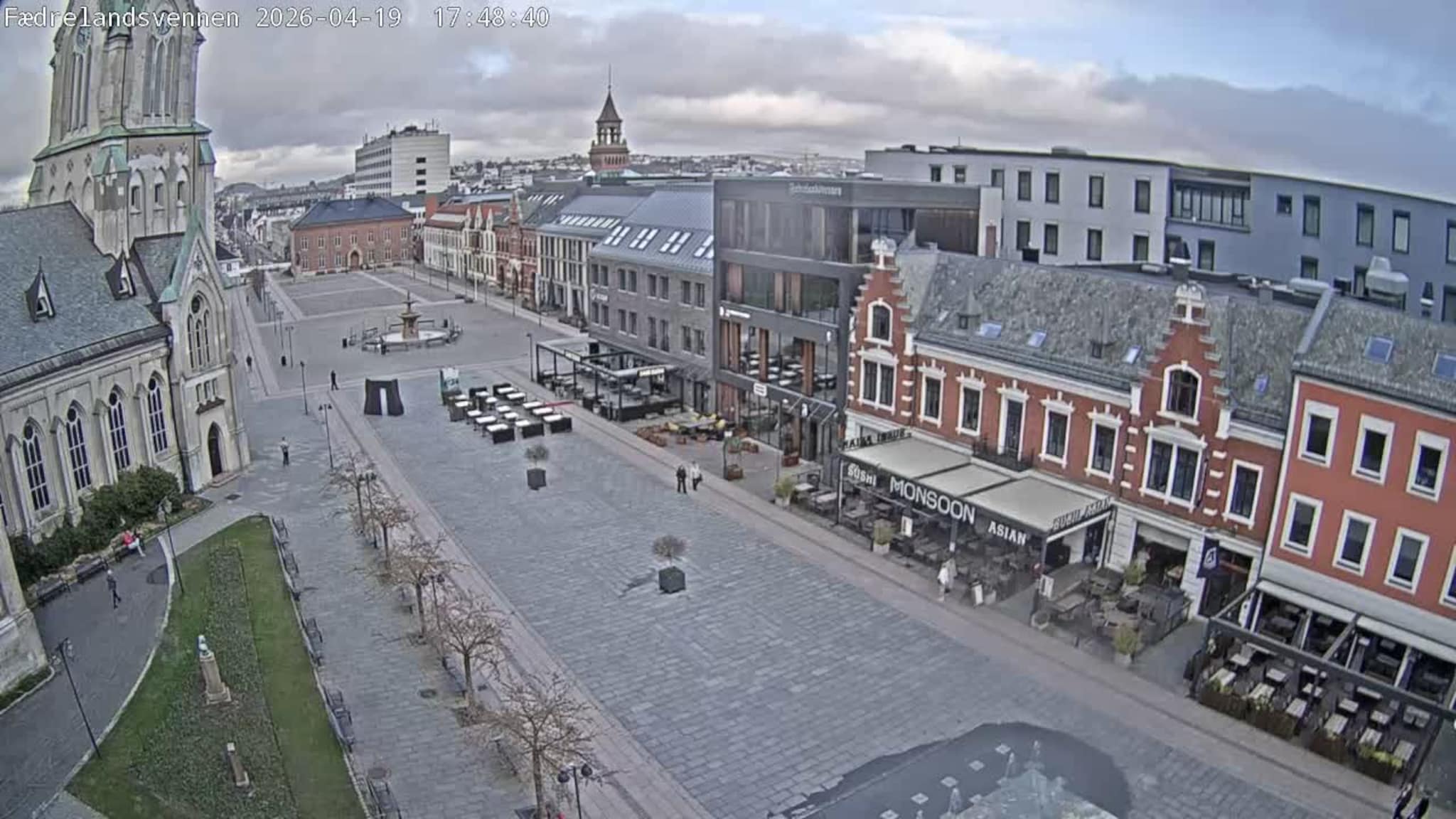 Livekamera Torvet i Kristiansand