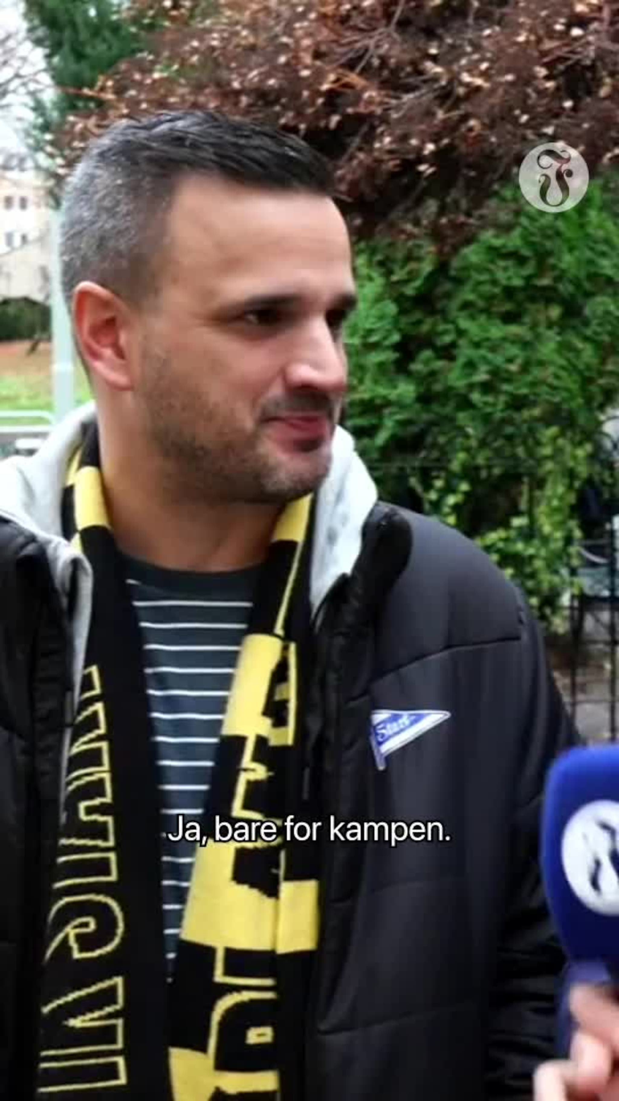 Reiste 10 000 km for å se skjebnekampen