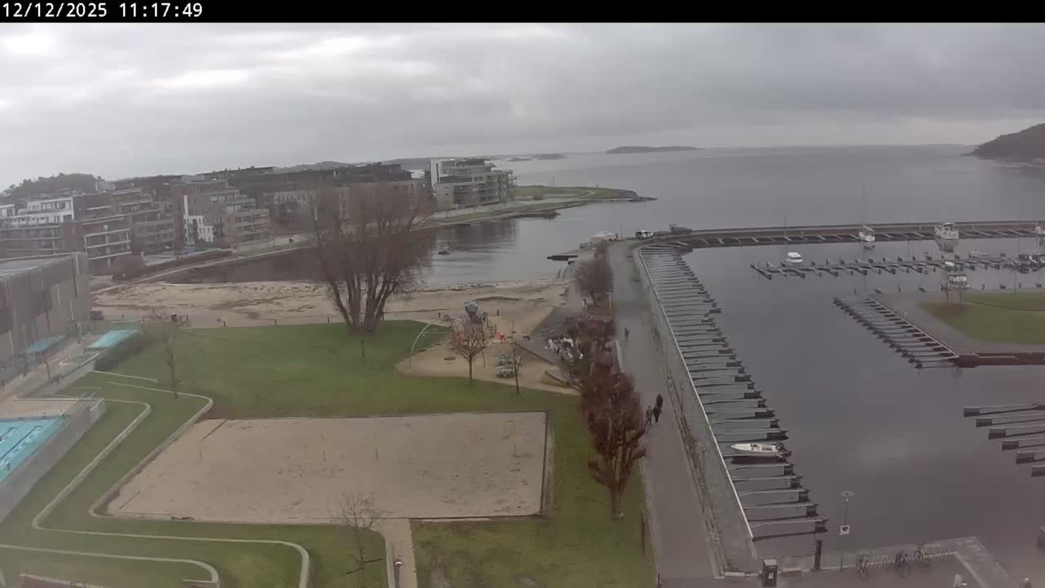 Livekamera Bystranda i Kristiansand