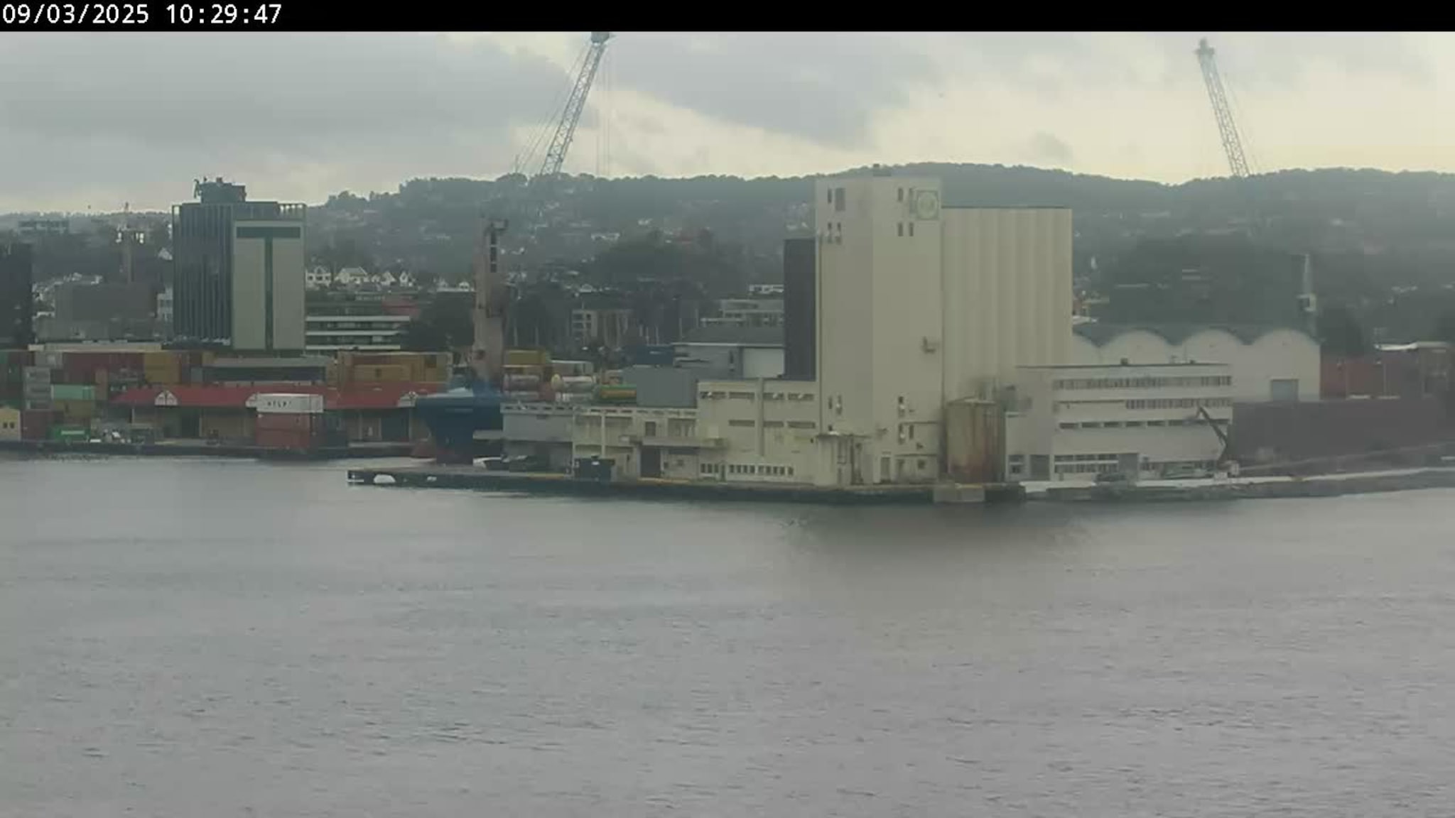 Livekamera over Kristiansand havn