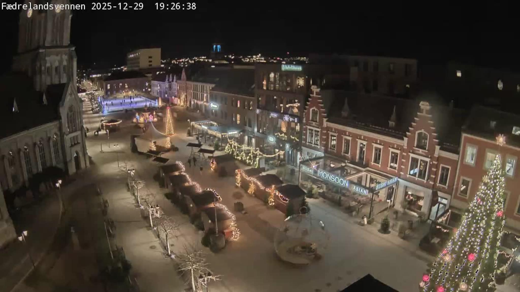 Livekamera Torvet i Kristiansand