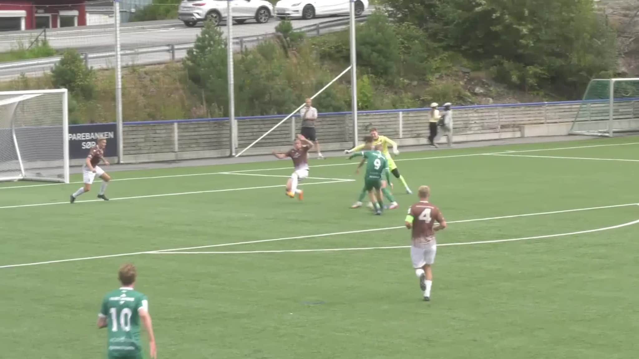 Vigør-Brodd høydepunkter fra kampen