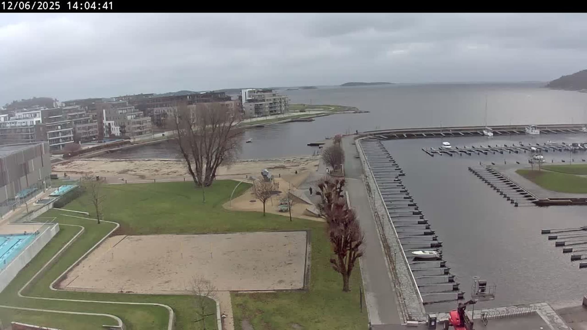 Livekamera Bystranda i Kristiansand