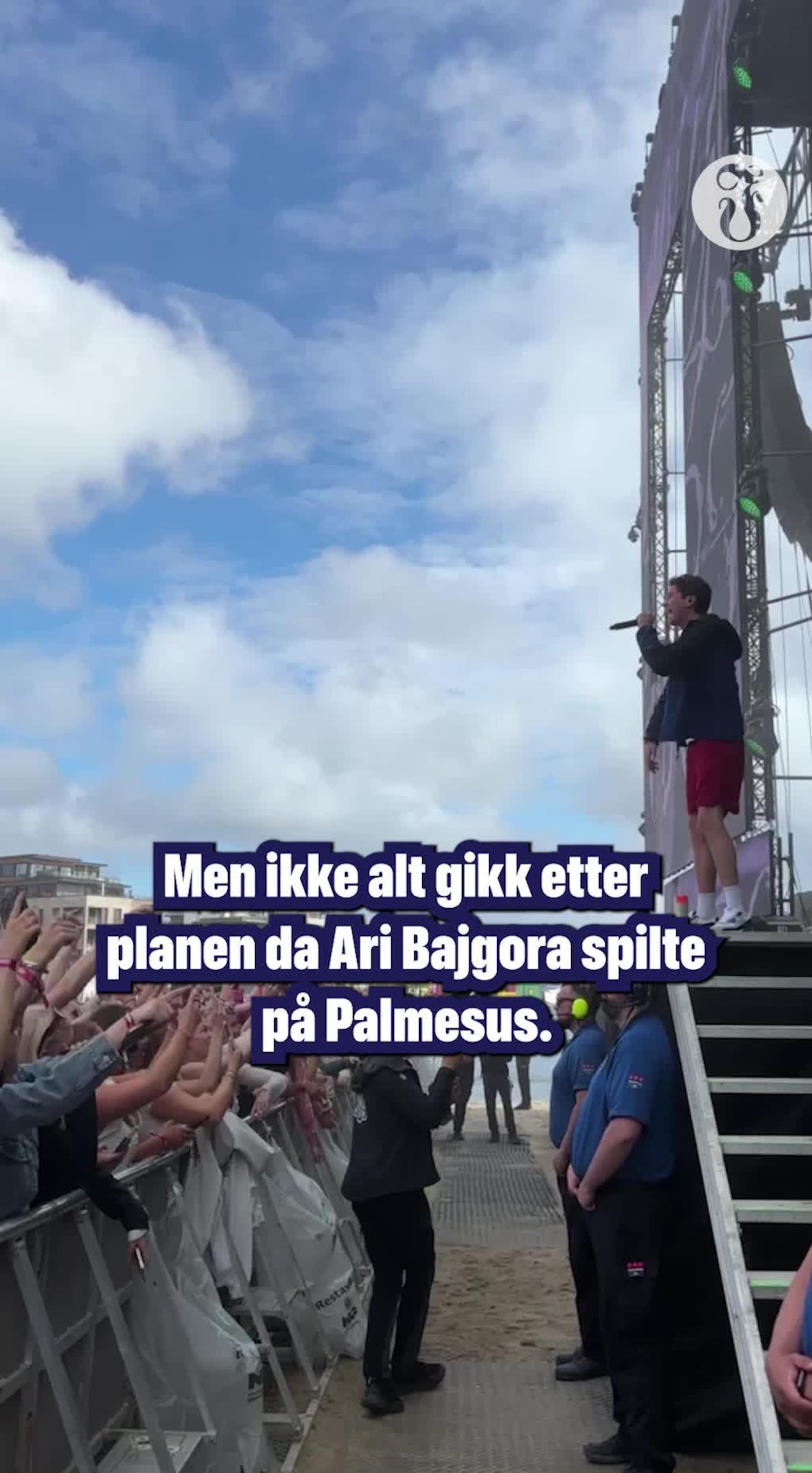 Ari Bajgora: Terningkast seks til Palmesus-publikum