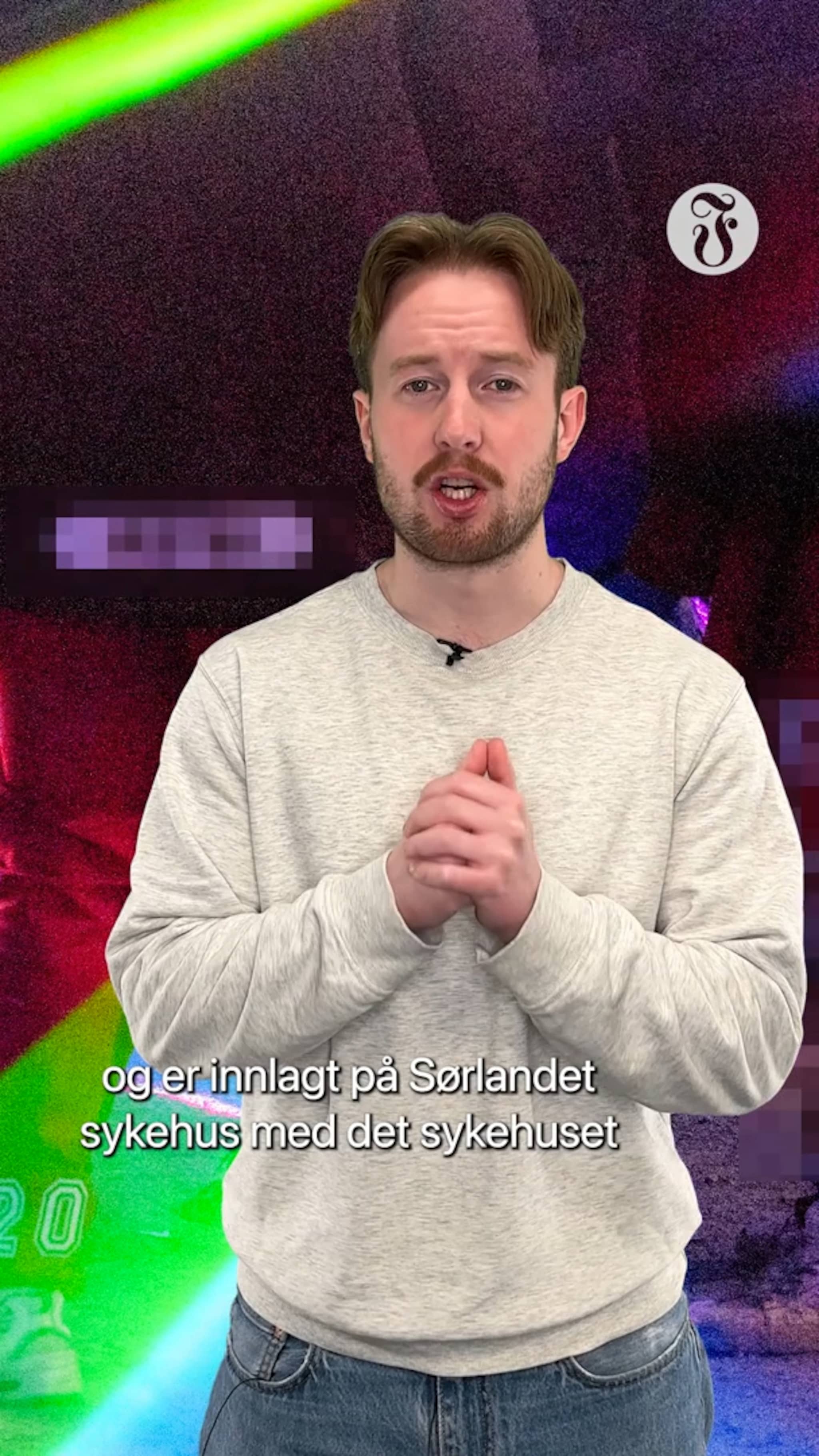 Russ alvorlig skadet av laserlys
